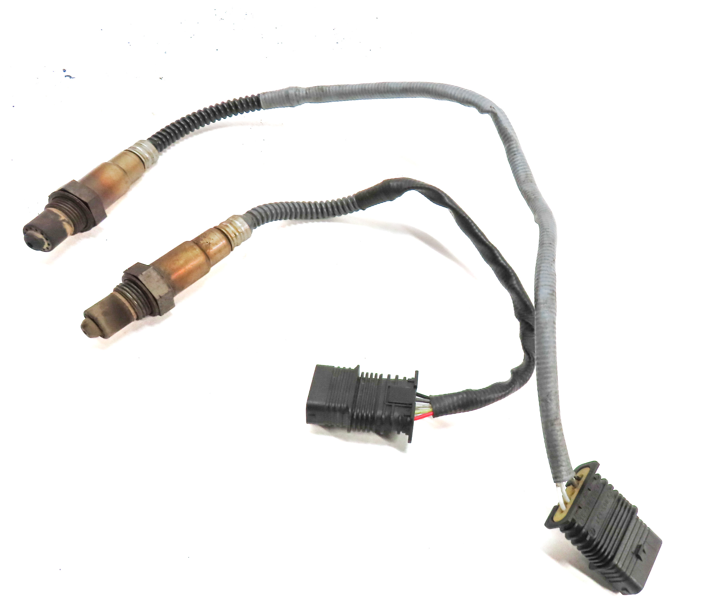 2014 BMW 528I (F10) 2.0L (N20) ENGINE OXYGEN O2 LAMBDA PROBE WIRE SENSOR SET/2 — exact item pictured