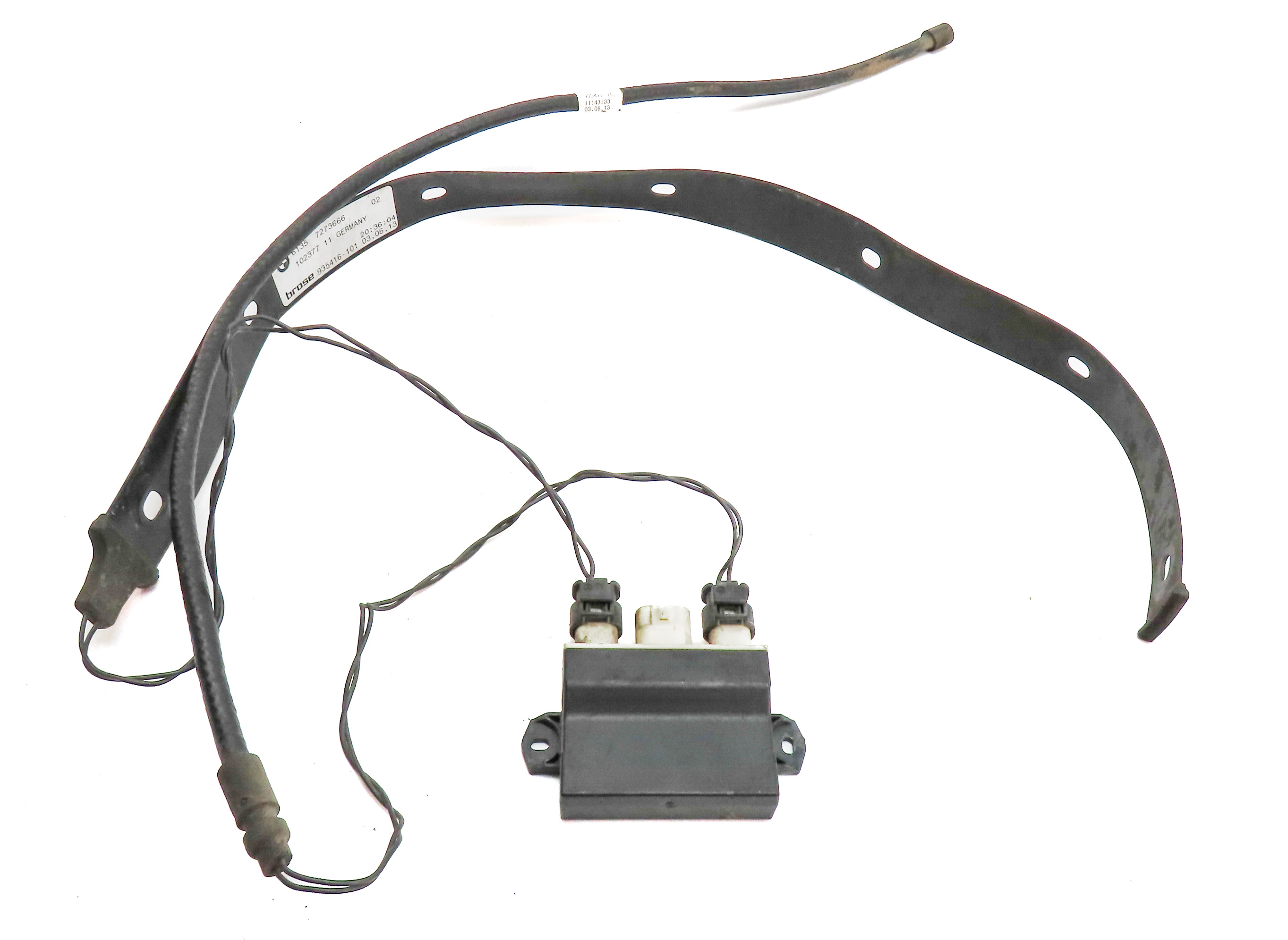 2014 BMW 528I (F10) REAR TRUNK LIFTGATE LID SMART OPENER CONTROL MODULE ANTENNA — exact item pictured