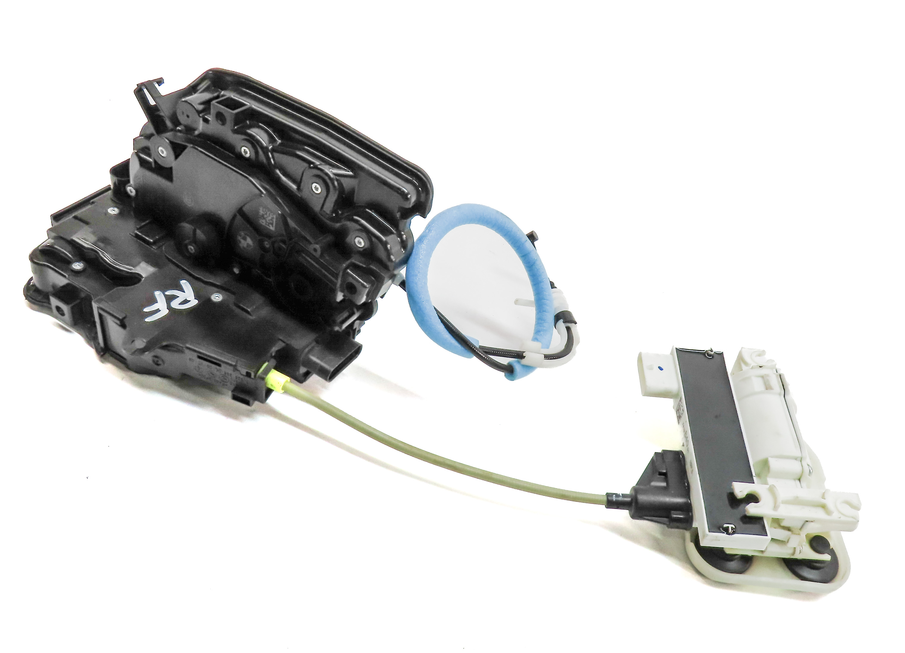 14-18 BMW X5 (F15) FRONT RIGHT PASSENGER SOFT CLOSE DOOR LOCK LATCH ACTUATOR — exact item pictured