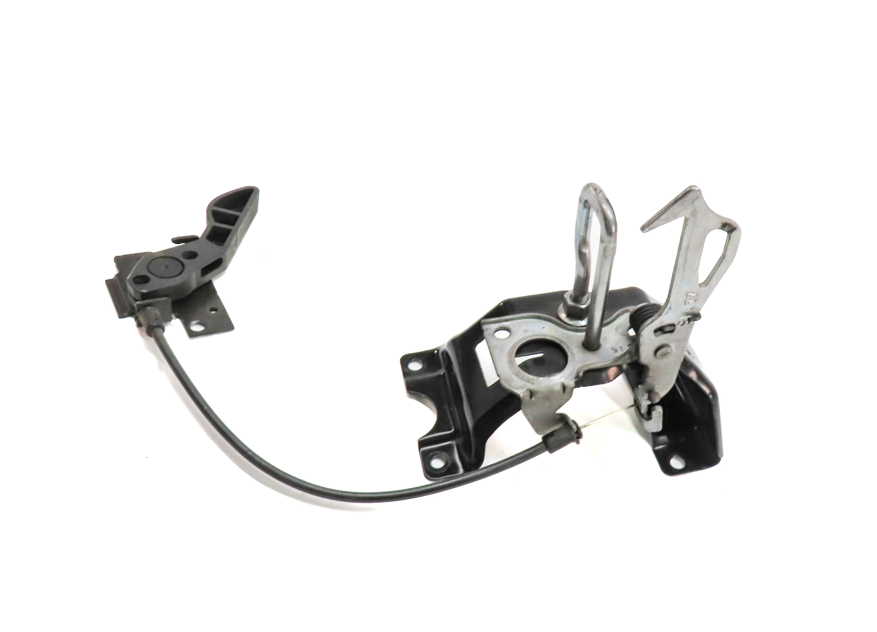 2016 BMW X5 (F15) FRONT HOOD BONNET LID SAFETY HOOK CATCH RELEASE HANDLE — exact item pictured