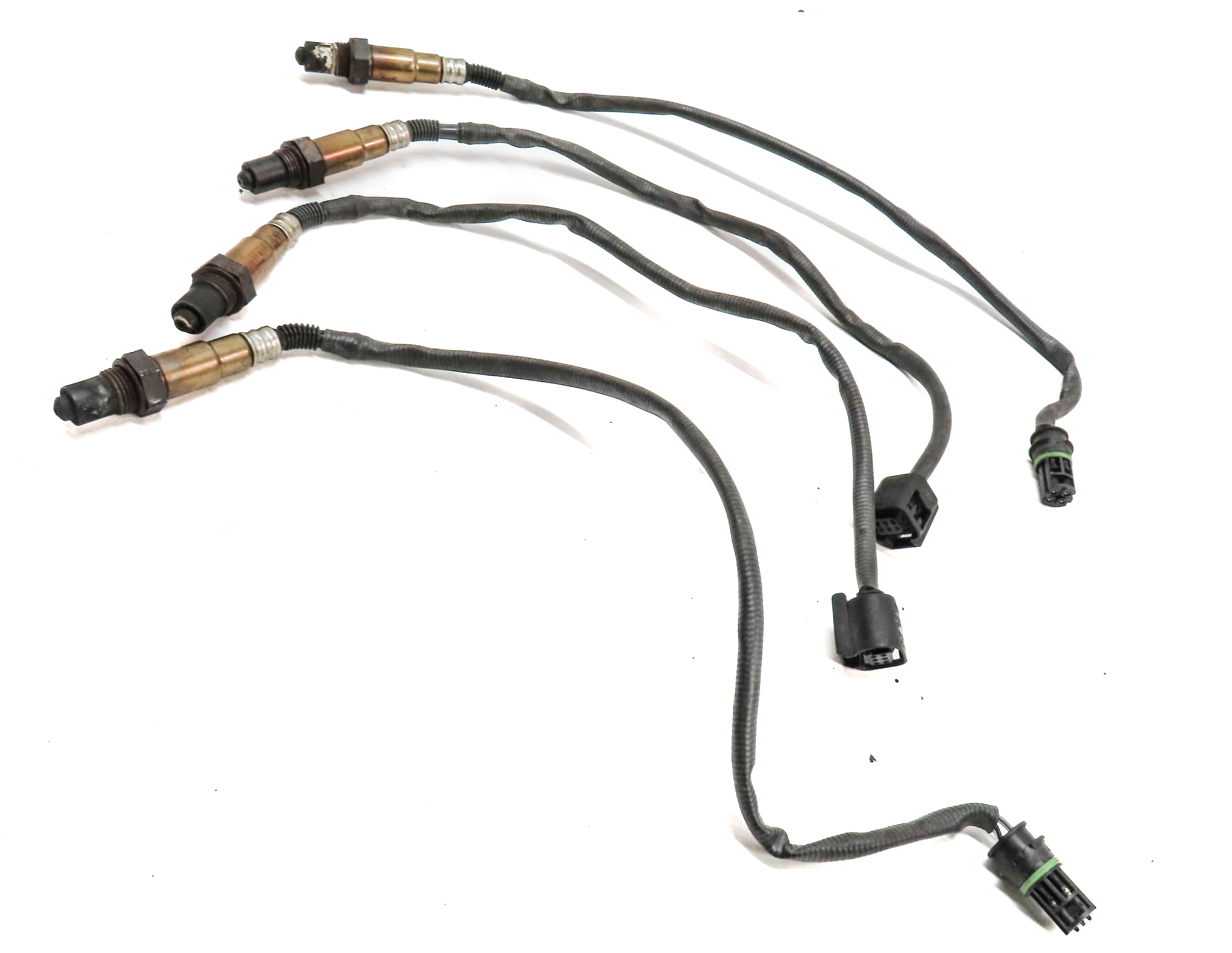2016 BMW X5 (F15) 4.4L (N63) ENGINE OXYGEN O2 LAMBDA PROBE WIRE SENSOR SET/4 — exact item pictured