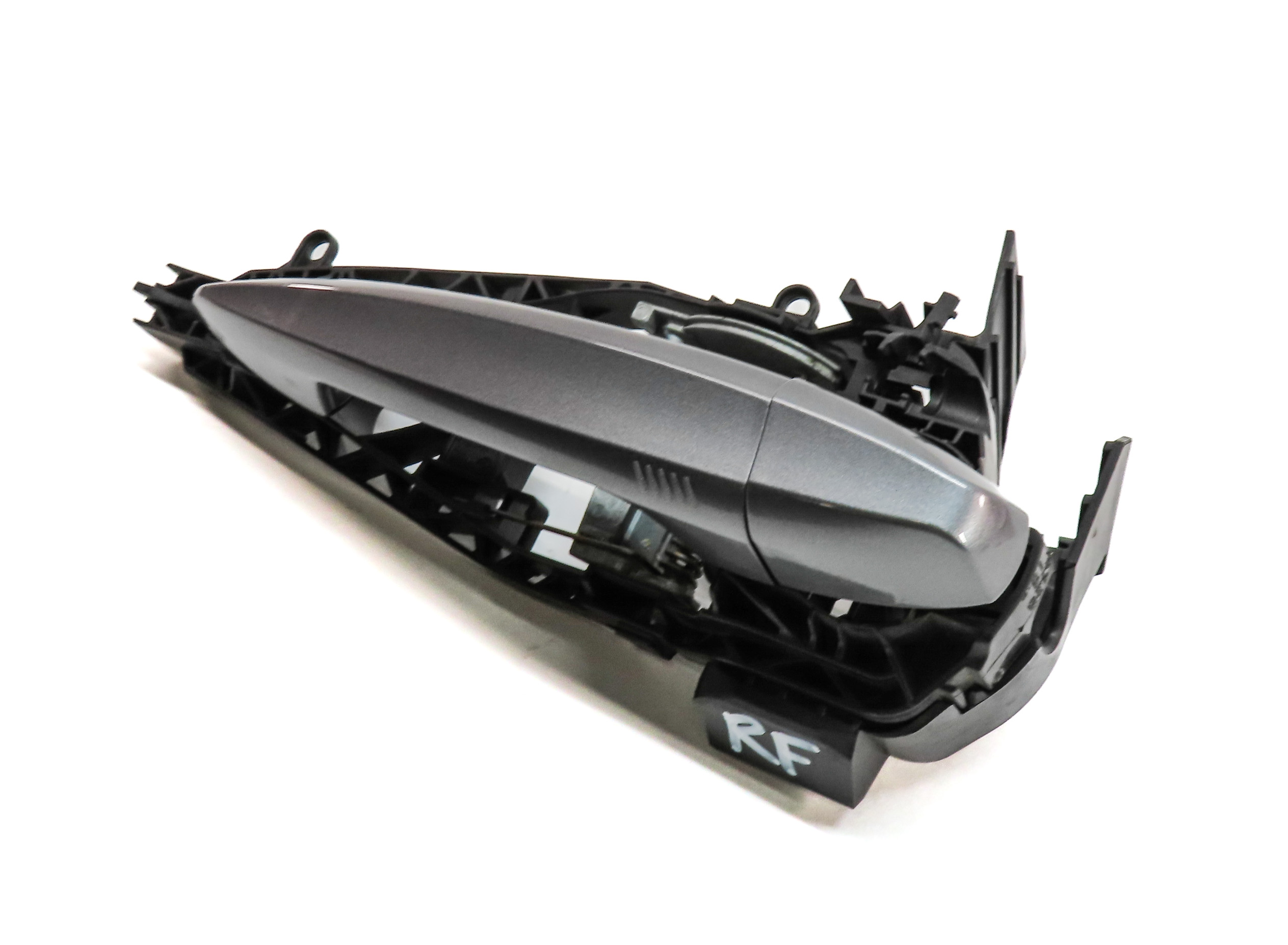 14-21 BMW X1 X2 X5 X6 (F15 F16 F39 F48) FRONT RIGHT COMFORT DOOR HANDLE (Grey) — exact item pictured