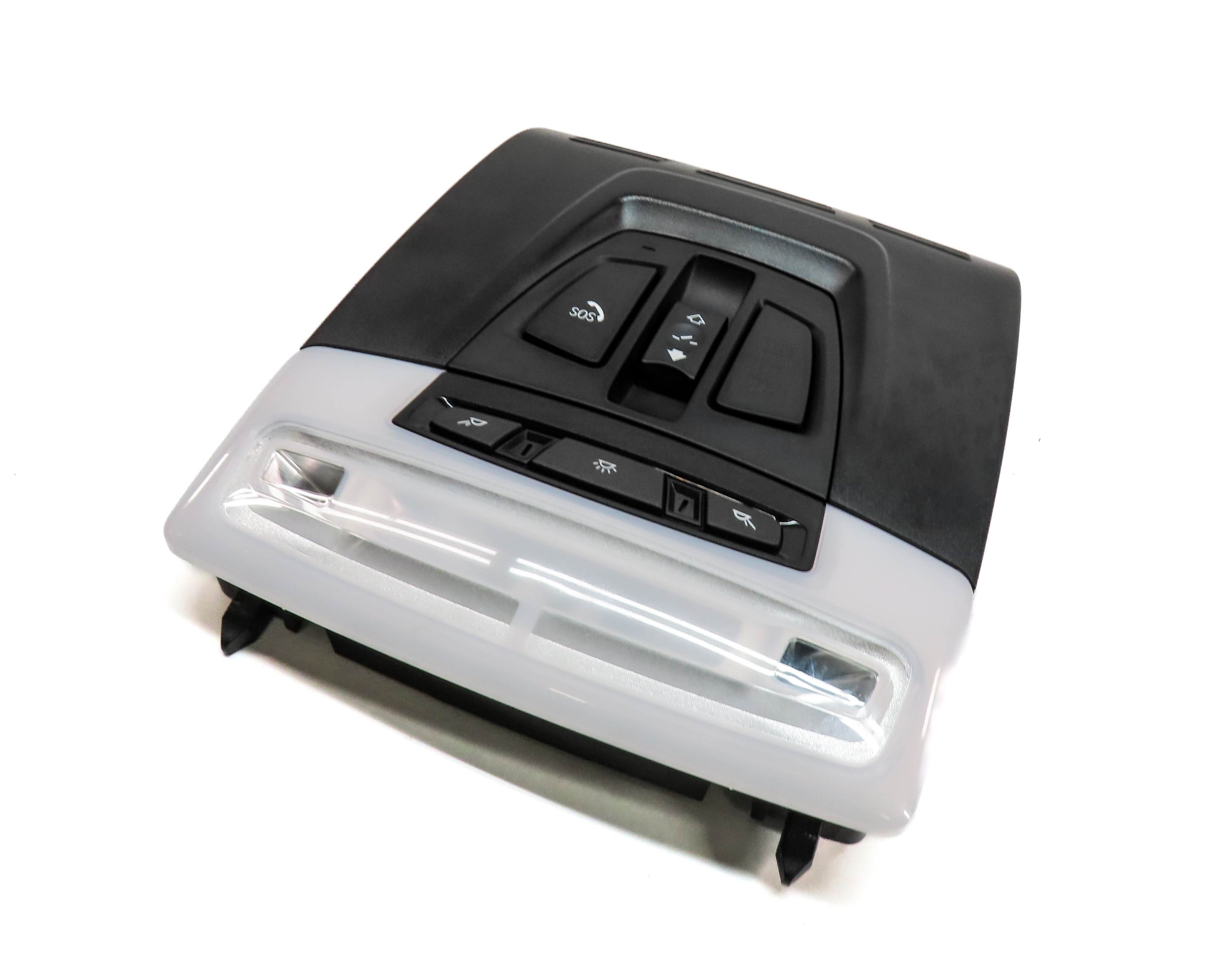 2016 BMW X5 (F15) FRONT INTERIOR OVERHEAD DOME LIGHT LAMP w/ SUNROOF SWITCHES — exact item pictured