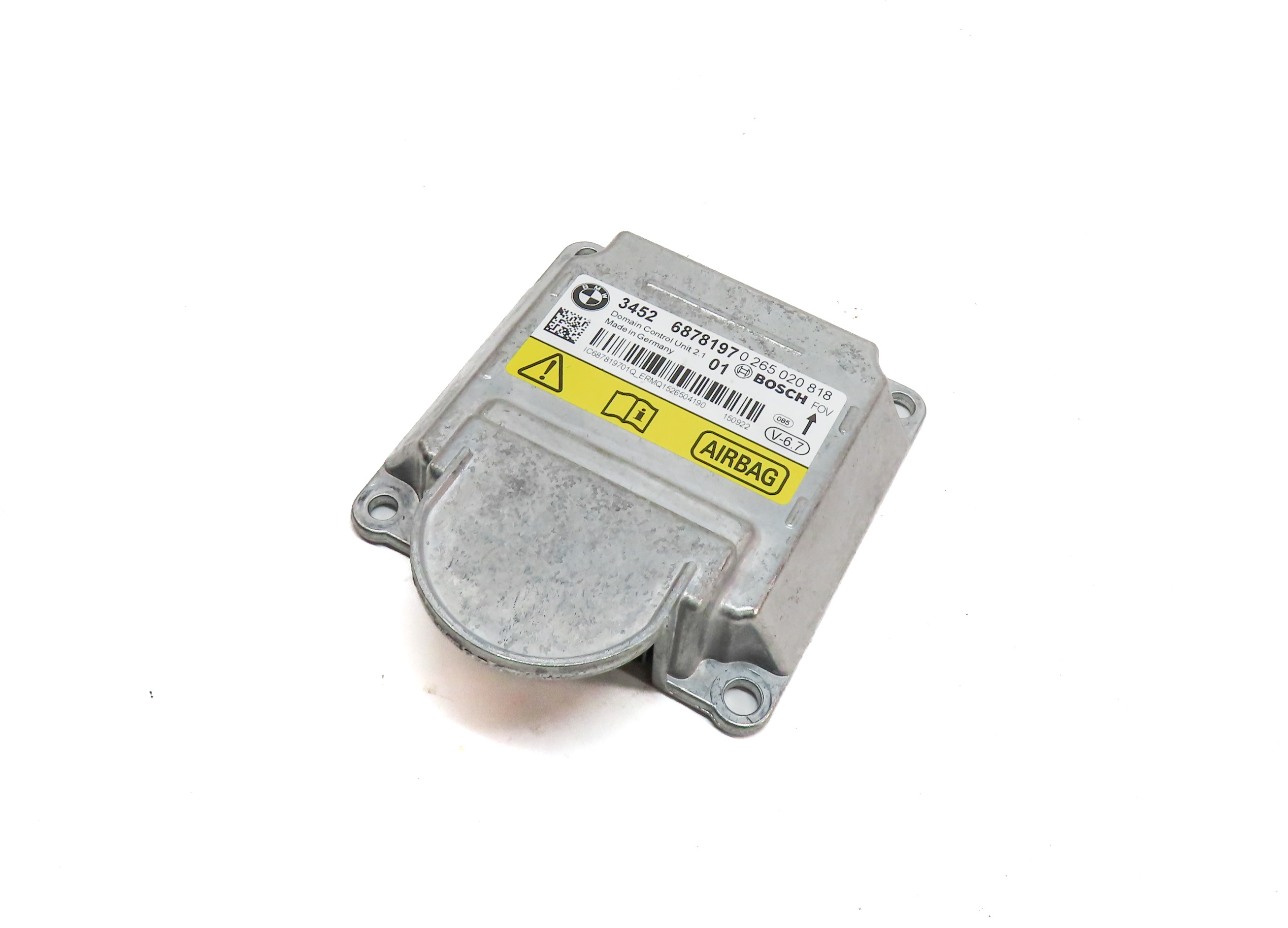 14-19 BMW X5 X6 F15 F16 ABS SAFETY RESTRAINT ICM BAGG CONTROL MODULE — exact item pictured