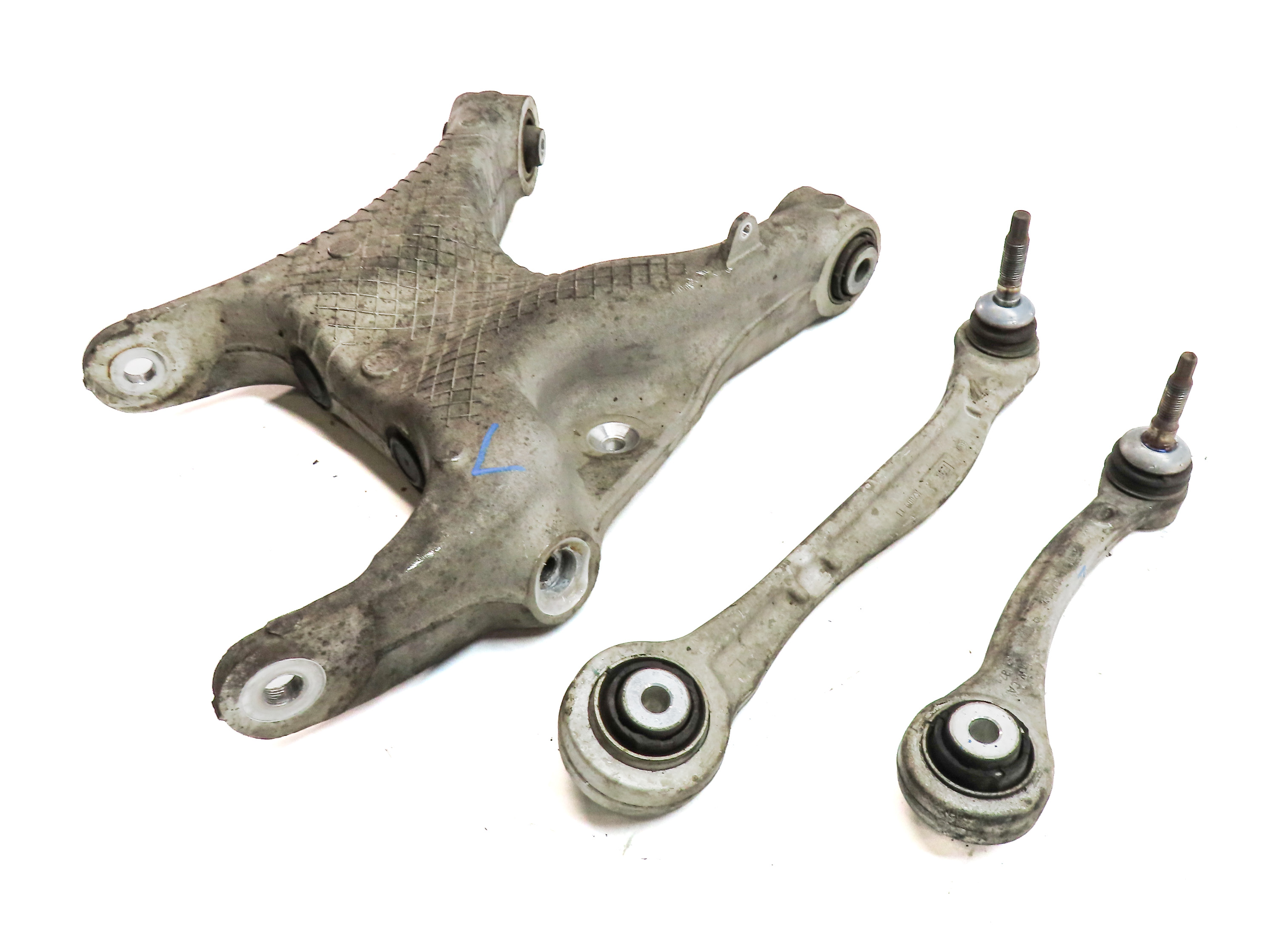 07-18 BMW X5 X5M X6 X6M (E70 E71 F15 F16 F85 F86) LEFT REAR CONTROL ARM SET-3 — exact item pictured