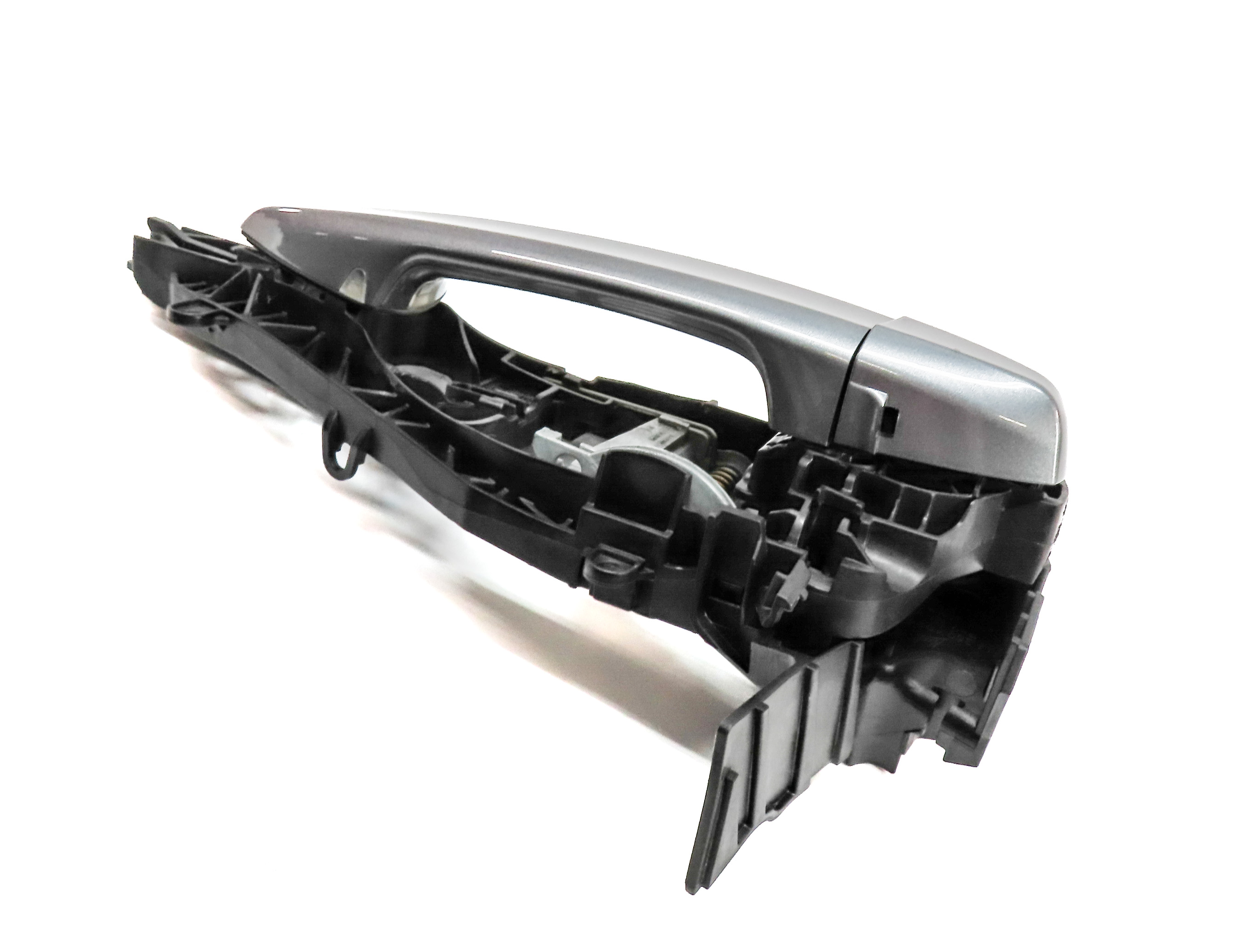 14-21 BMW X1 X2 X5 X6 (F15 F16 F39 F48) FRONT LEFT COMFORT DOOR HANDLE (Grey) — exact item pictured