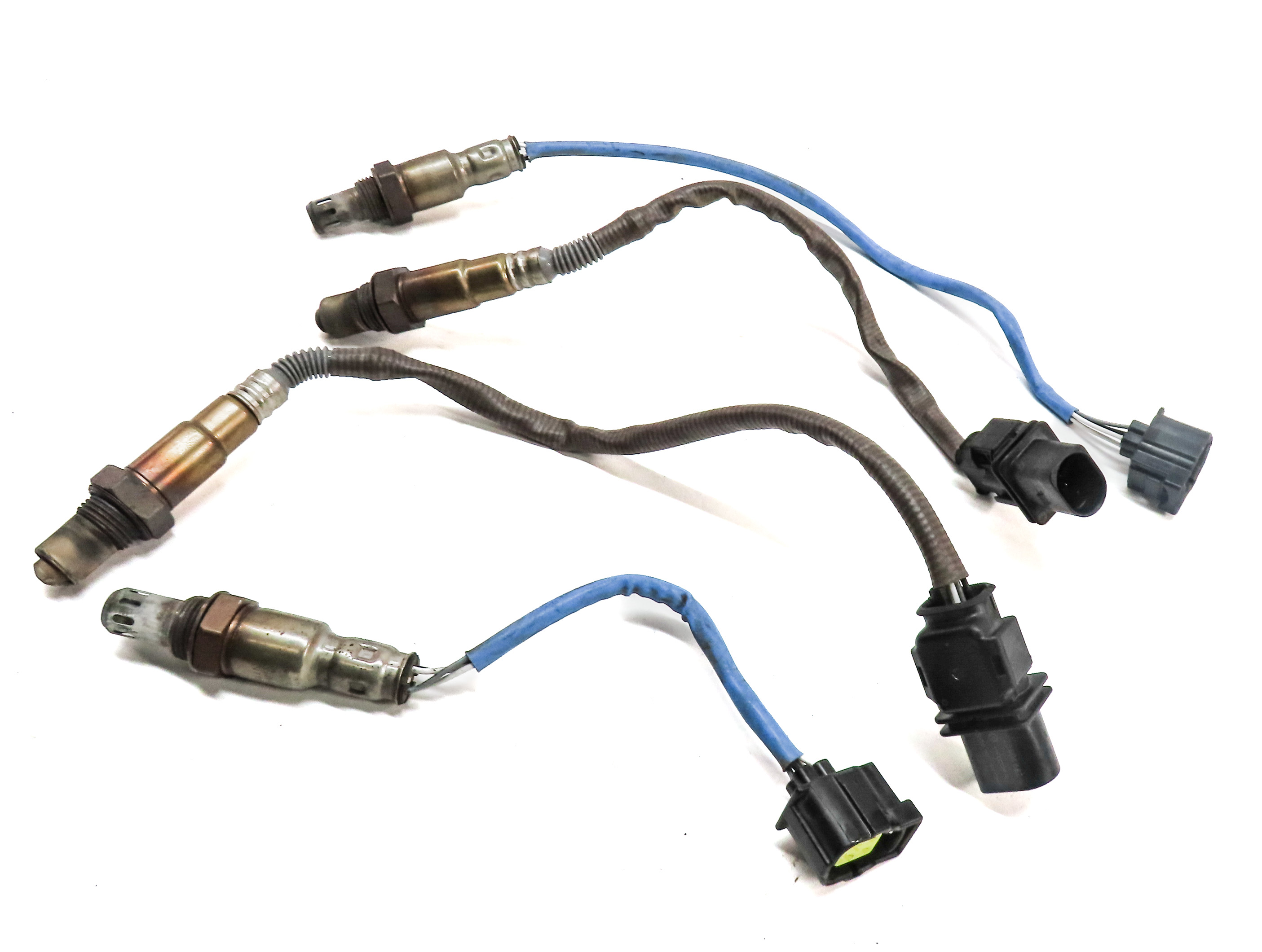2019 MERCEDES GLS450 X166 3.0L (M276) ENGINE OXYGEN O2 LAMBDA PROBE SENSOR SET/4 — exact item pictured