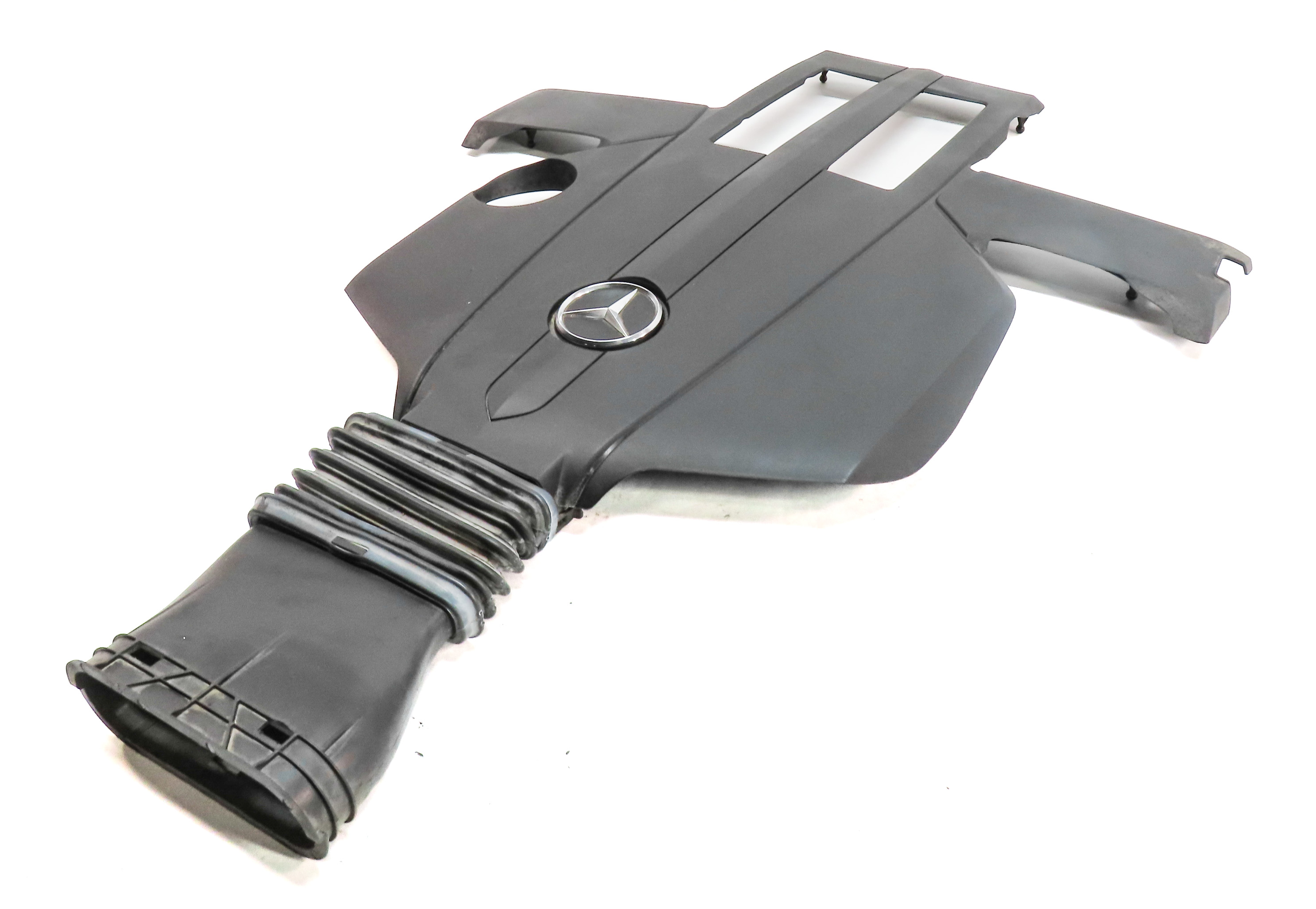 15-20 MERCEDES E GL GLE GLS ML SL S CLS CLASS 3.0L ENGINE MOTOR COVER w/DUCT — exact item pictured