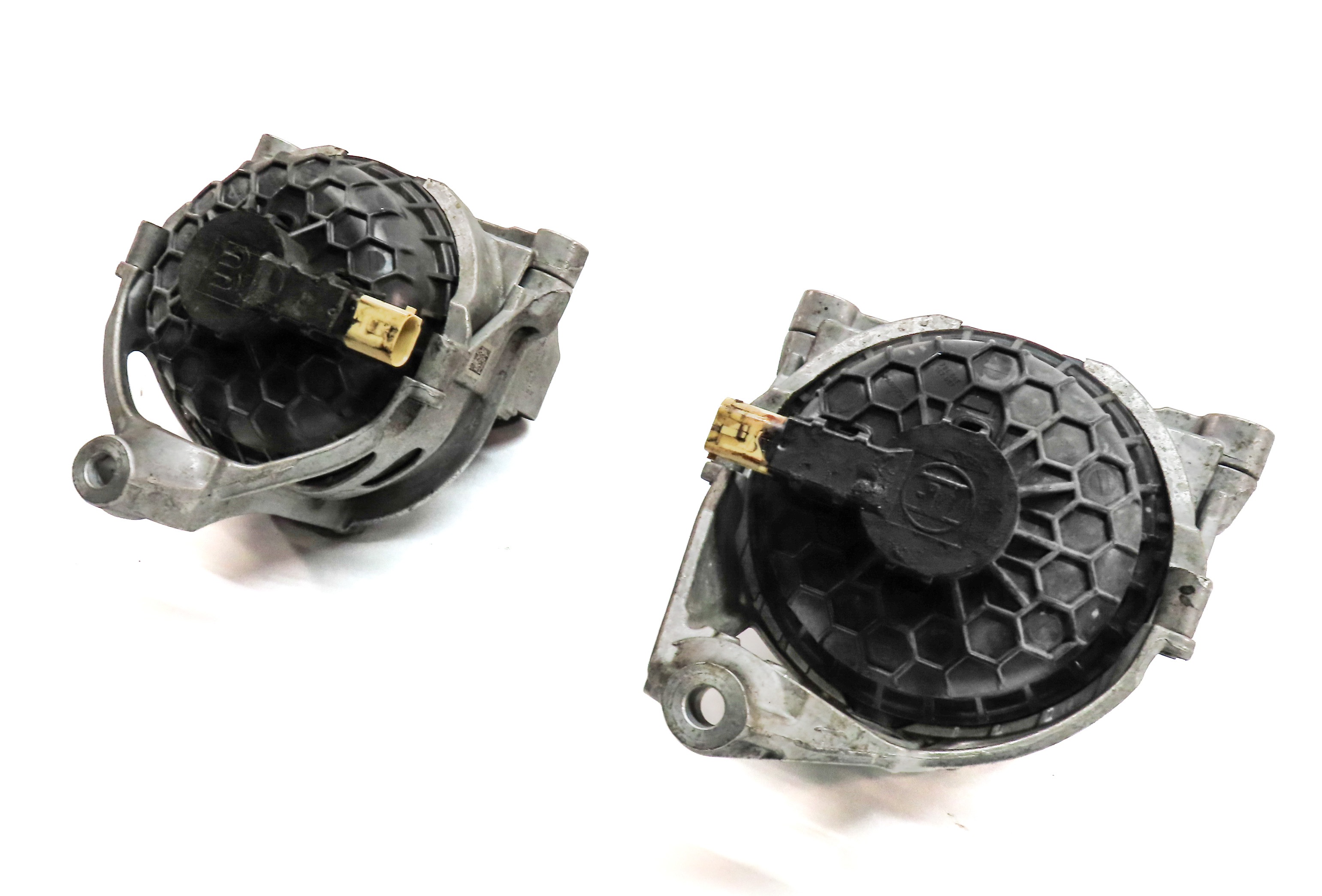 2017 AUDI Q7 (4M) 3.0L SUPER (CREC) LEFT & RIGHT ROUND ENGINE MOTOR MOUNT SET/2 — exact item pictured