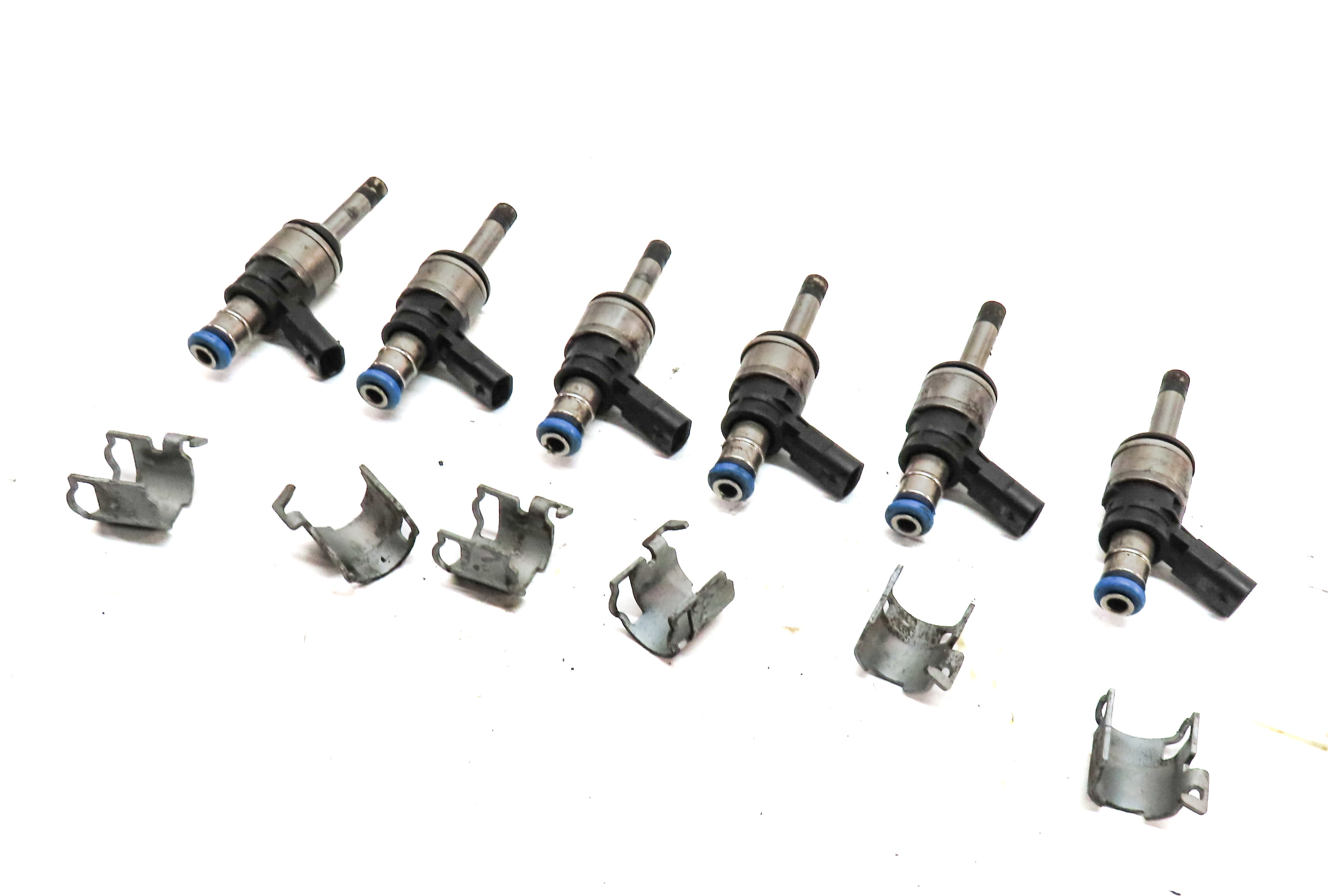 16-19 A6 A7 A8 Q7 (C7 D4 4M) 3.0L SUPERCHARGED CREC ENGINE FUEL INJECTOR SET/6 — exact item pictured