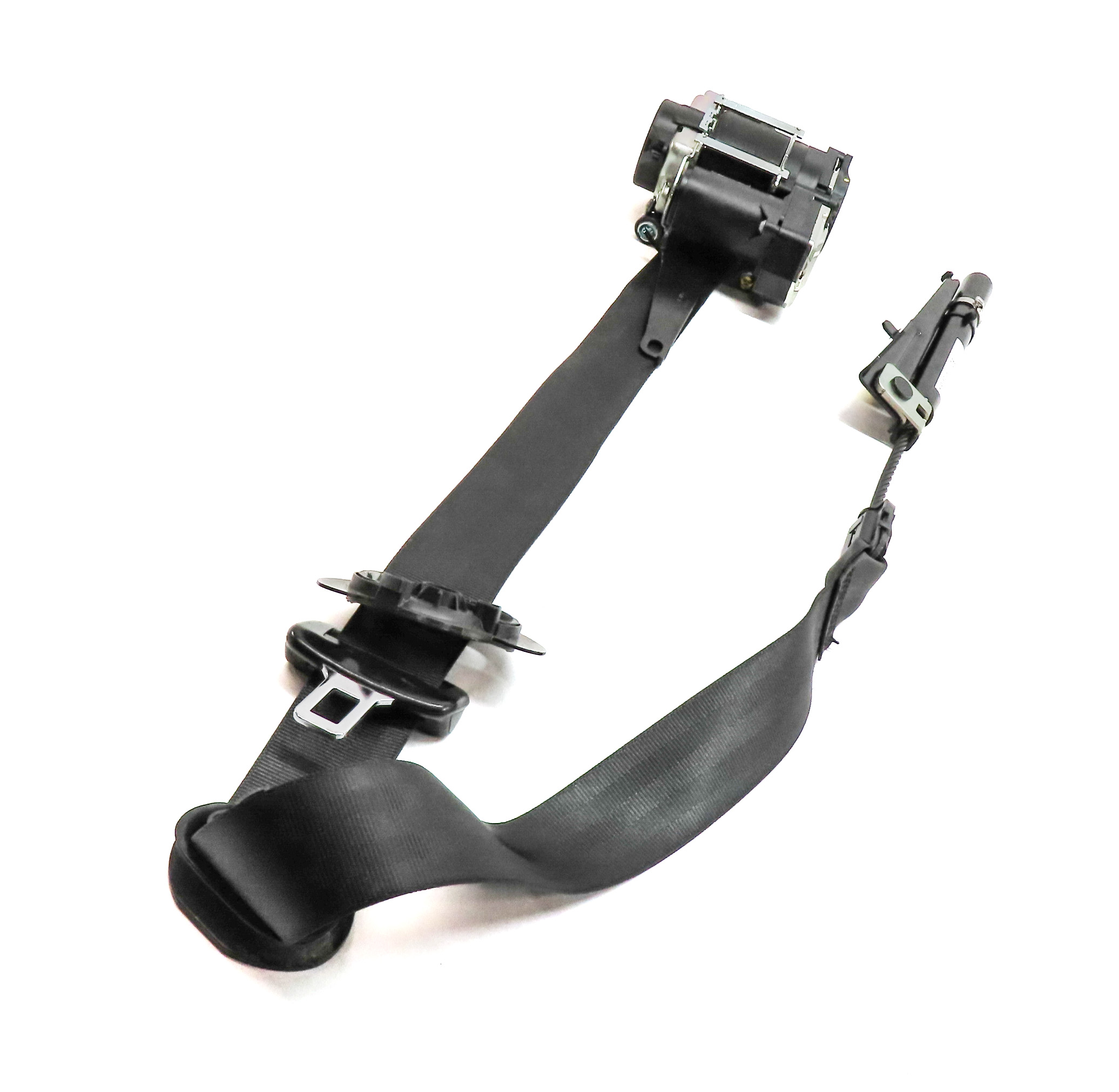 2017-2020 AUDI Q7 (4M) FRONT LEFT DRIVER SEATBELT SEAT BELT RETRACTOR (Black) — exact item pictured
