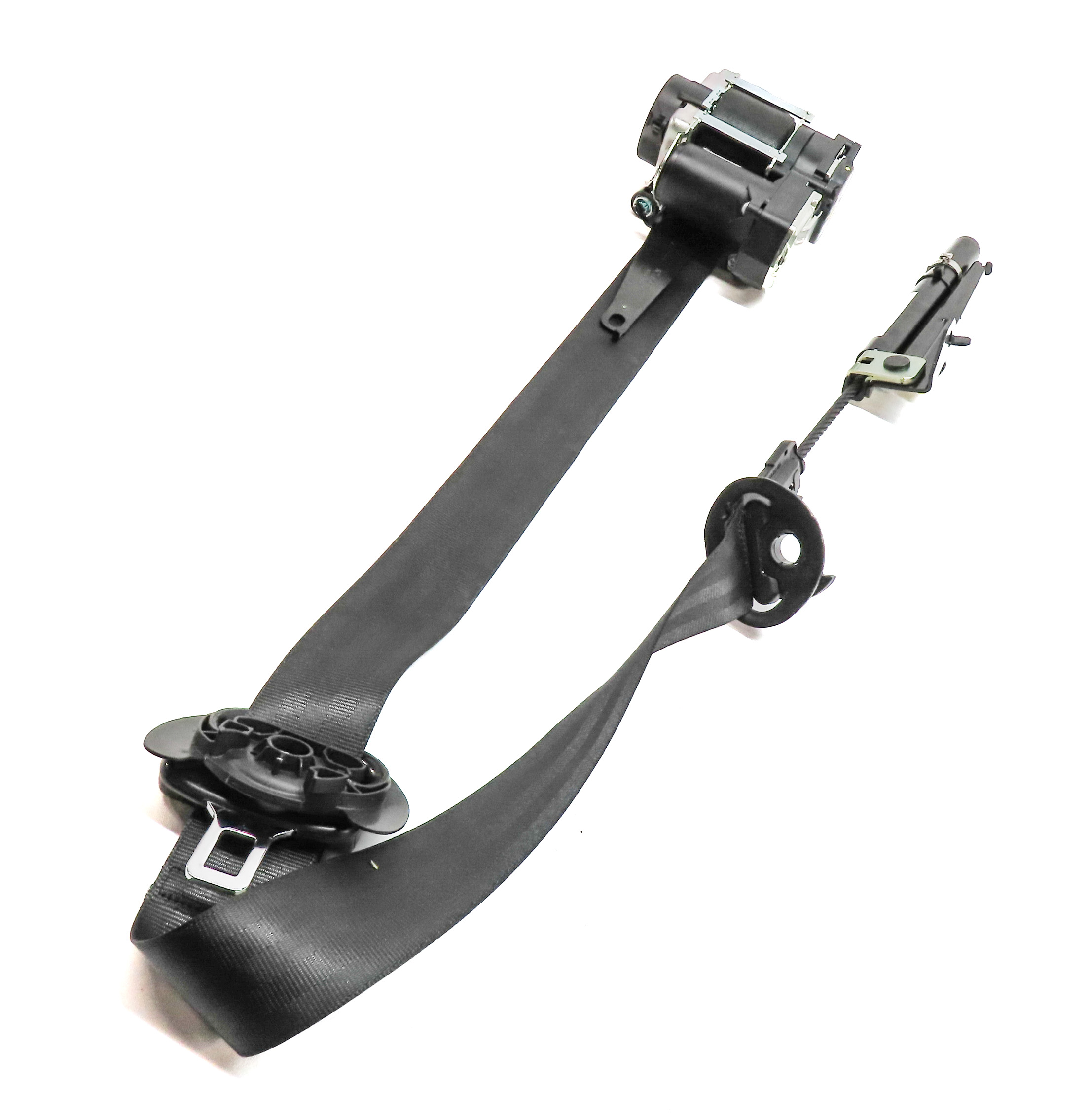 2017-2020 AUDI Q7 (4M) FRONT RIGHT PASSENGER SEATBELT RETRACTOR (Black) — exact item pictured