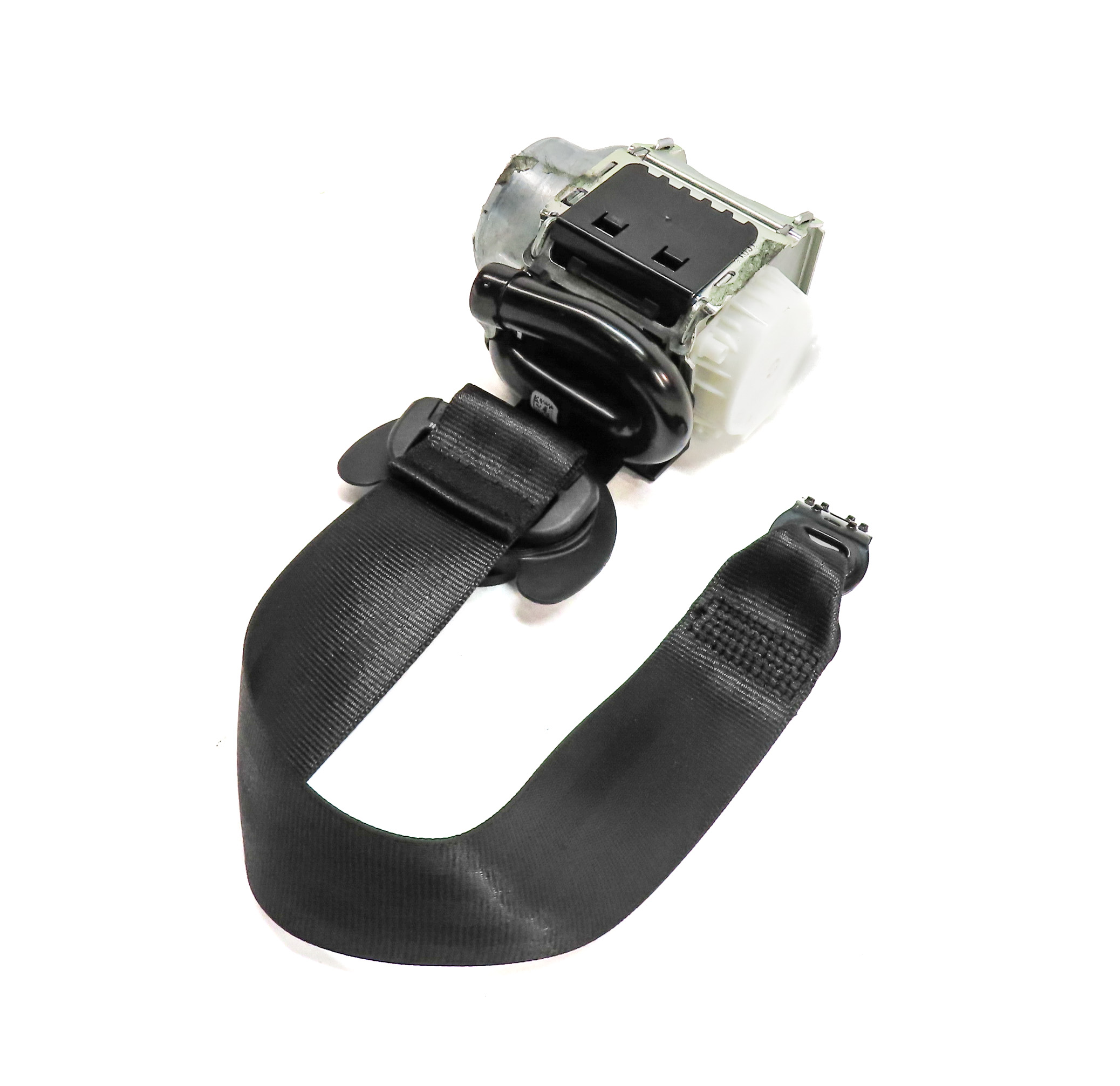 2017 AUDI Q7 (4M) REAR 2ND ROW LEFT SEAT SEATBELT RETRACTOR (Black) — exact item pictured