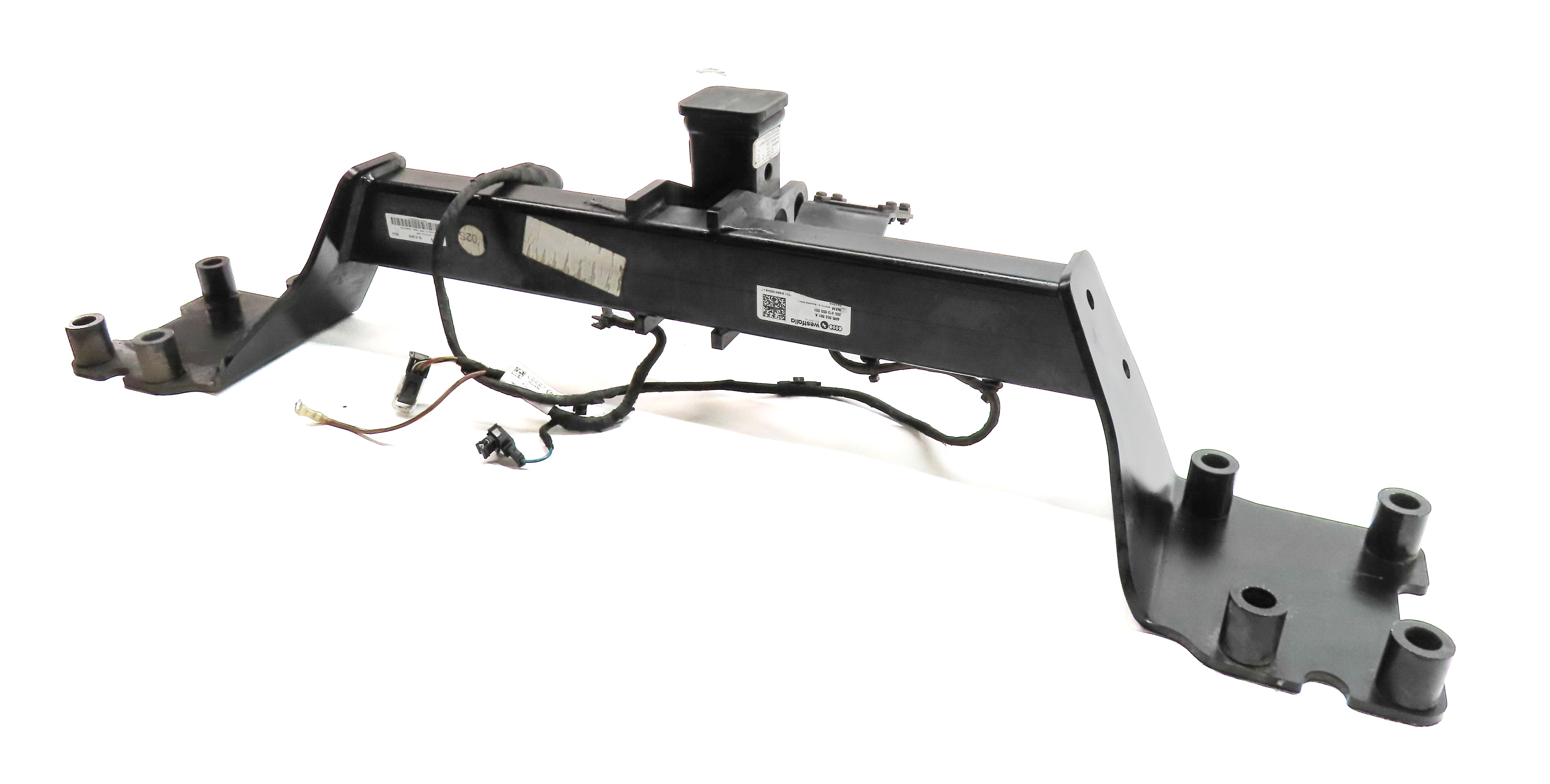 2017 AUDI Q7 (4M) REAR LOWER BUMPER TOW TOWING TRAILER HITCH ASSEMBLY — exact item pictured