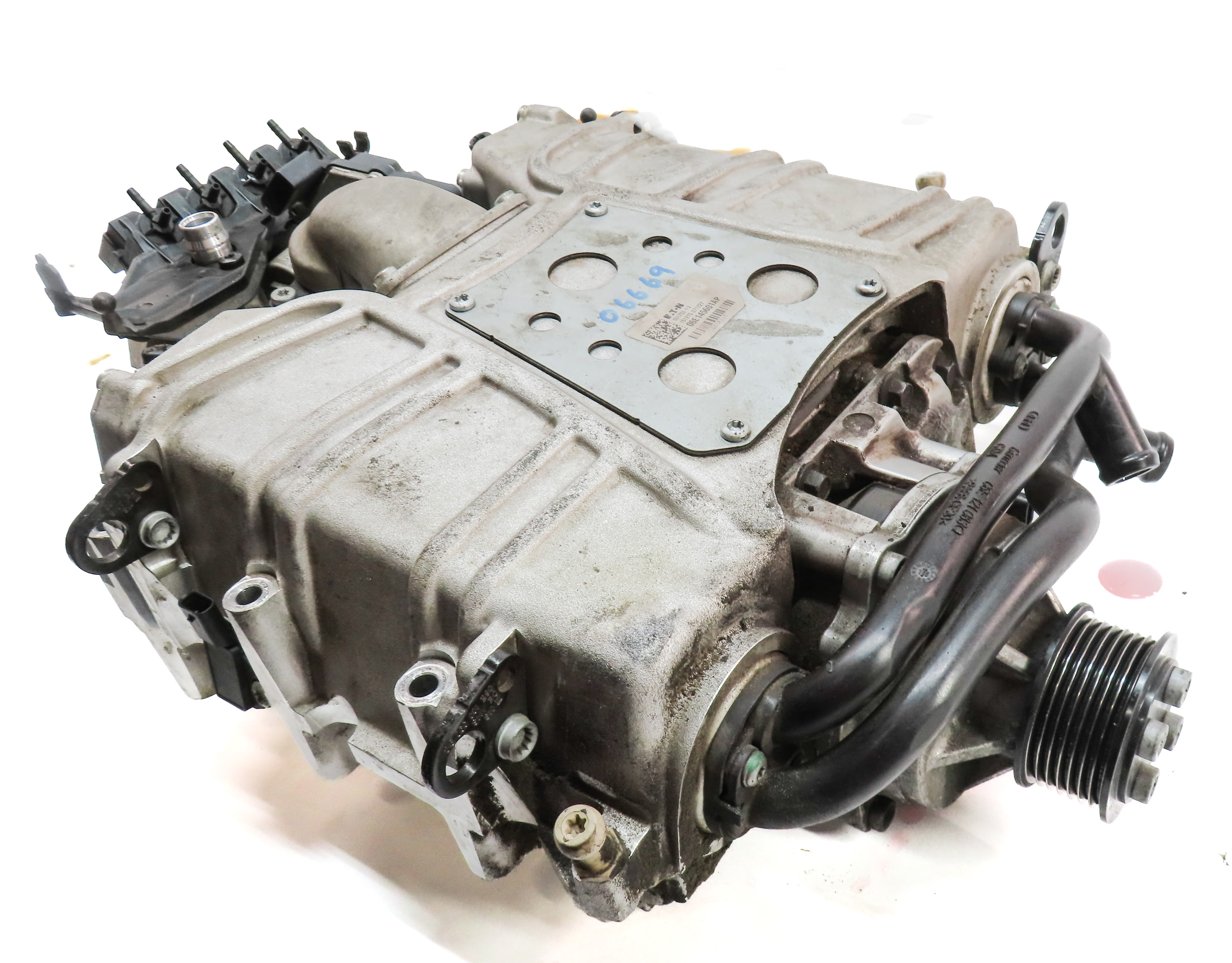 17-19 AUDI Q7 (4M) 3.0L SUPERCHARGED CREC ENGINE SUPERCHARGER SUPER CHARGER — exact item pictured