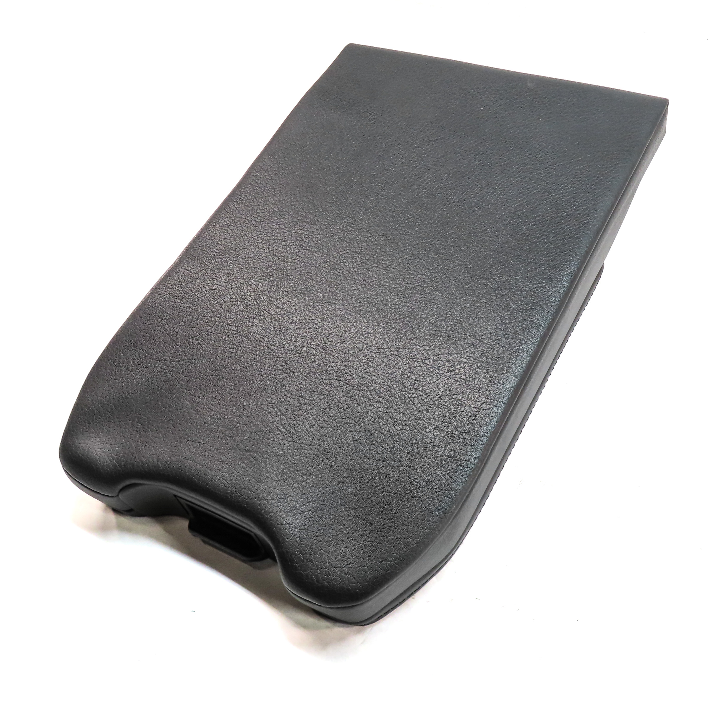 17-19 AUDI Q7 (4M) FRONT CENTER CONSOLE STORAGE COMPARTMENT ARMREST LID (Black) — exact item pictured