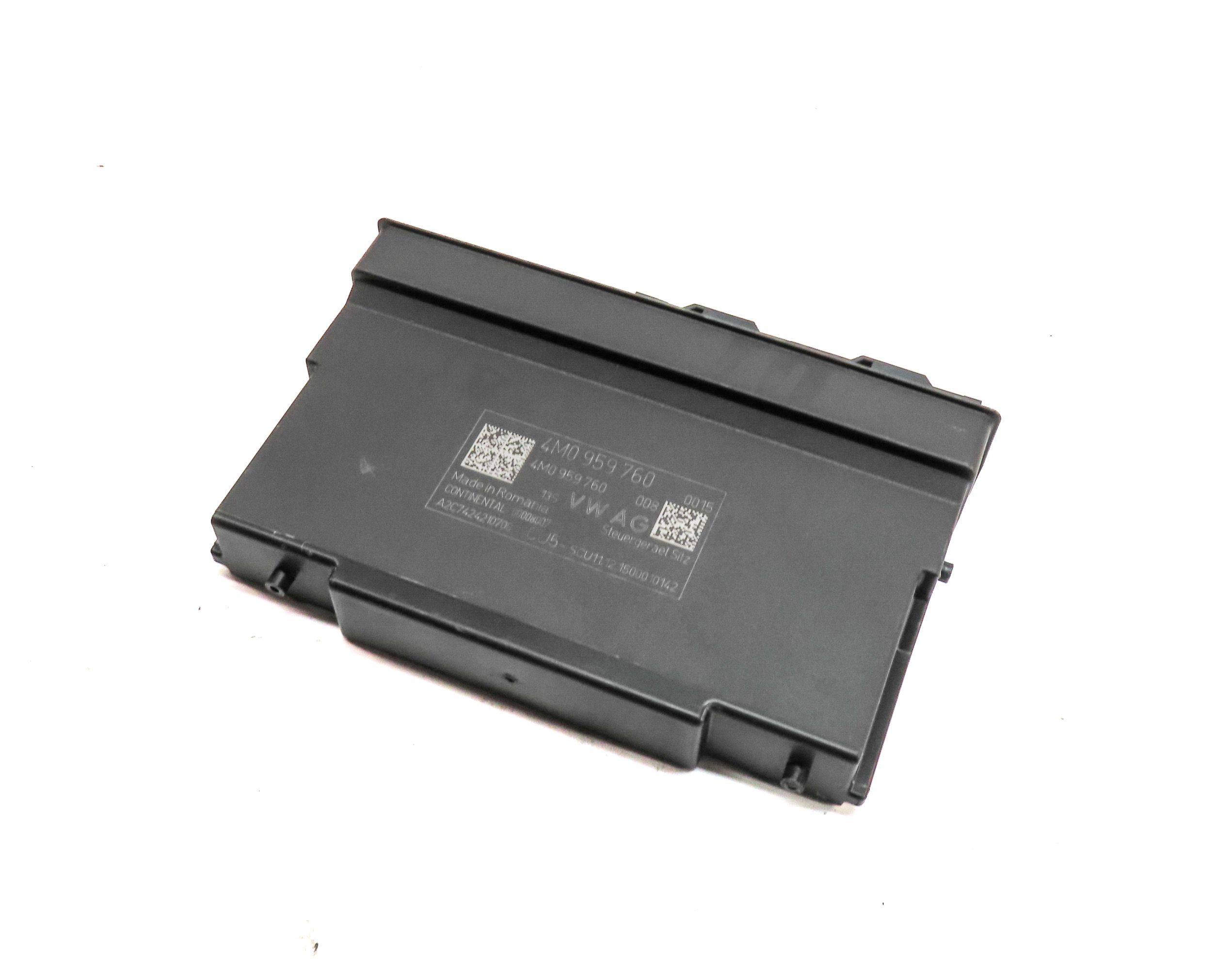 17-20 AUDI Q7 (4M) FRONT RIGHT PASSENGER SEAT ADJUST ADJUSTMENT CONTROL MODULE — exact item pictured