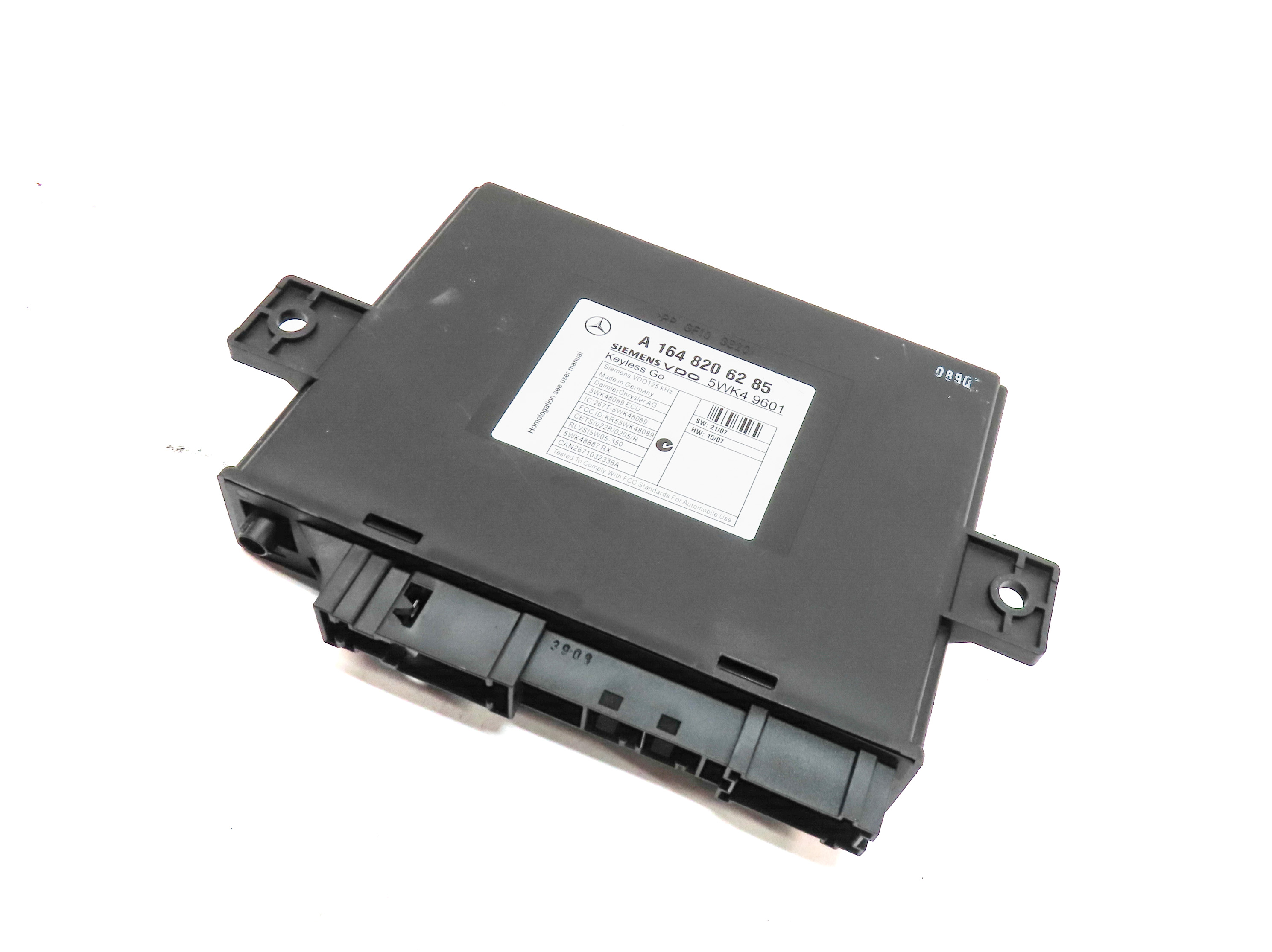 2008-2011 MERCEDES BENZ GL ML CLASS (W164 X164) KEYLESS GO CONTROL MODULE — exact item pictured