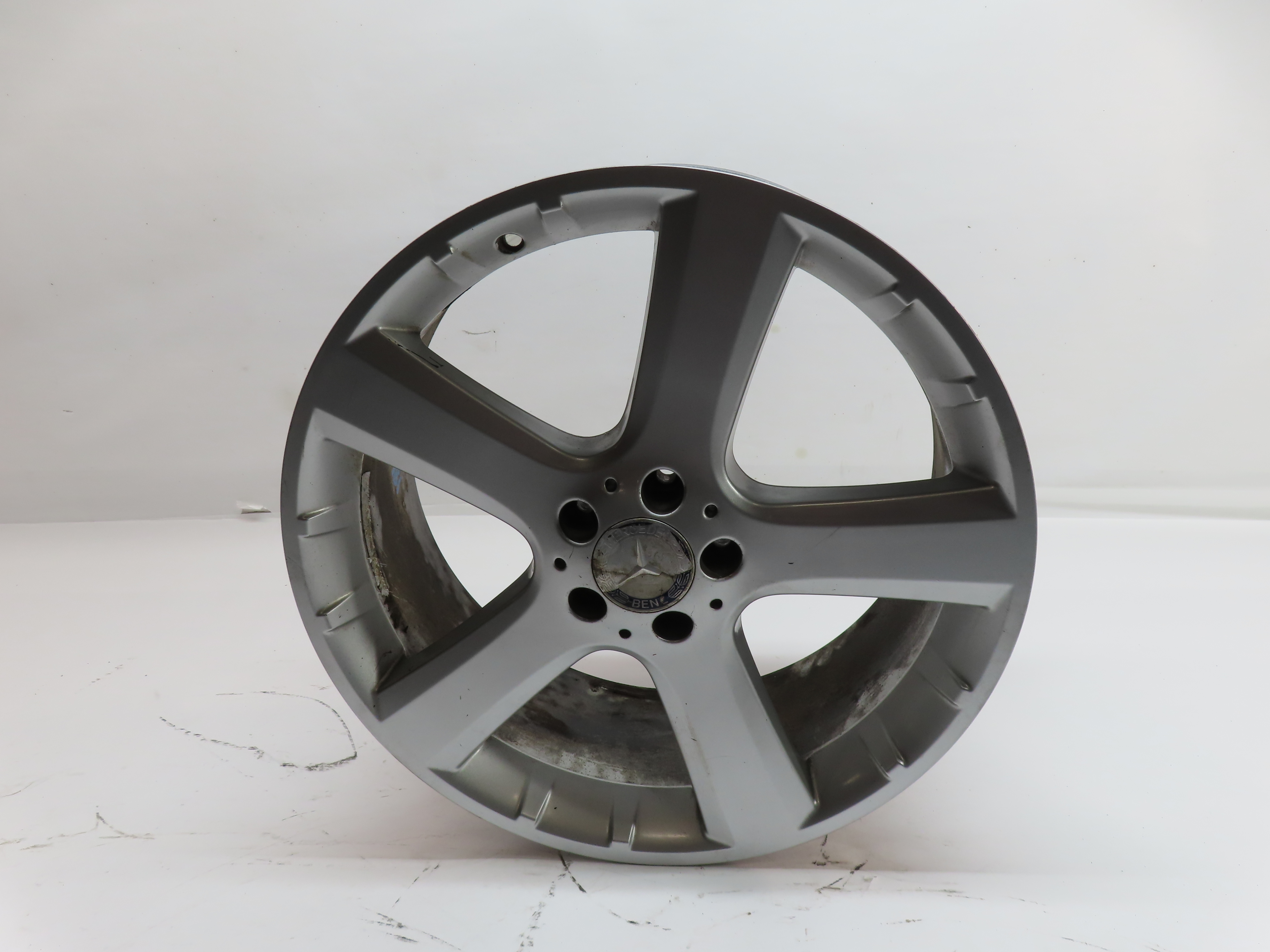 2009 MERCEDES GL320 (X164) 20x8.5 INCH ALUMINUM ALLOY 5-SPOKE WHEEL RIM  — exact item pictured