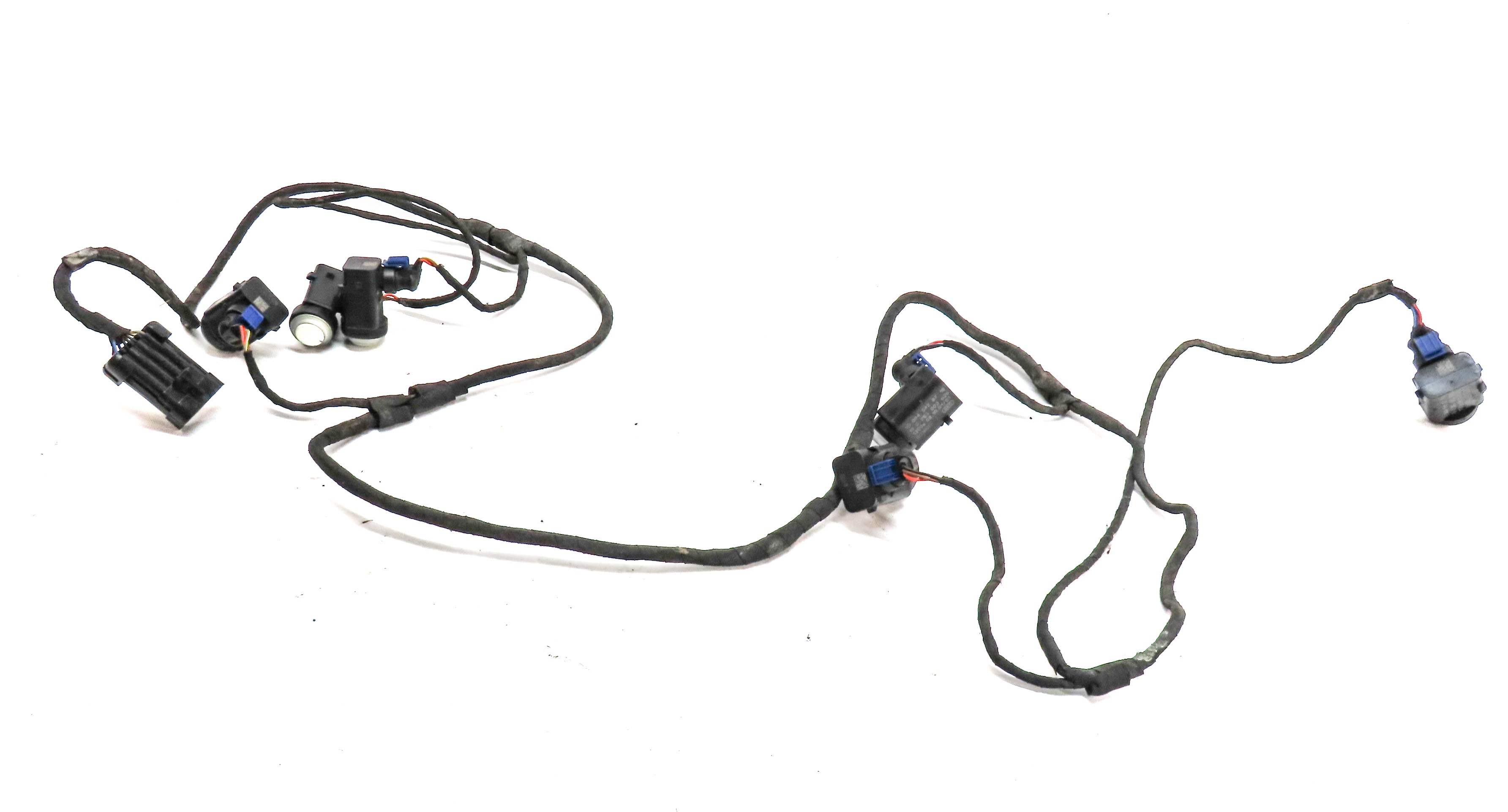 09 MERCEDES GL320 (X164) FRONT PARK ASSIST PDC DISTANCE CONTROL WIRE SENSOR SET — exact item pictured