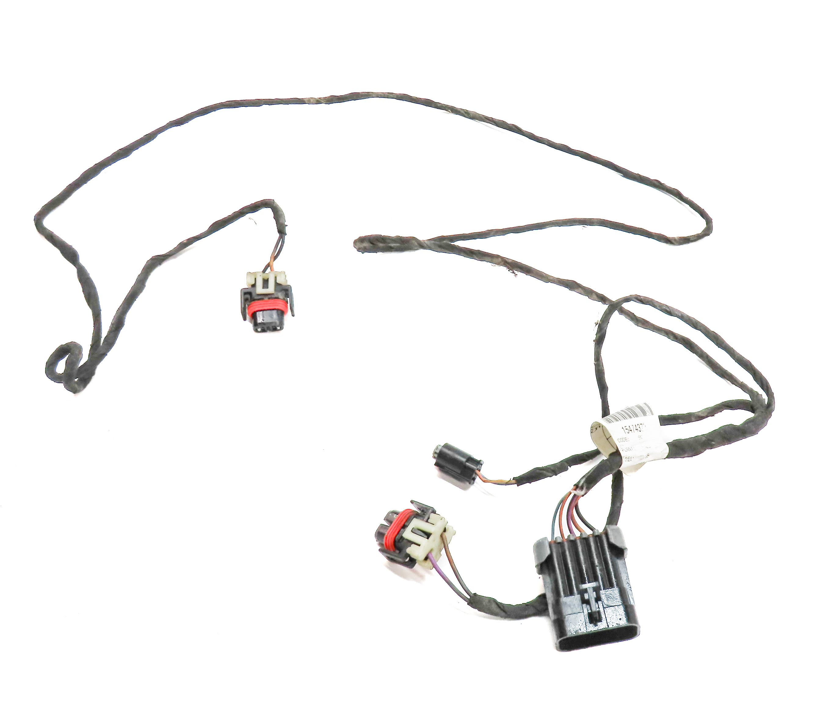 2007 MERCEDES ML350 (W164) FRONT LOWER BUMPER FOG LIGHT LAMP WIRING HARNESS — exact item pictured