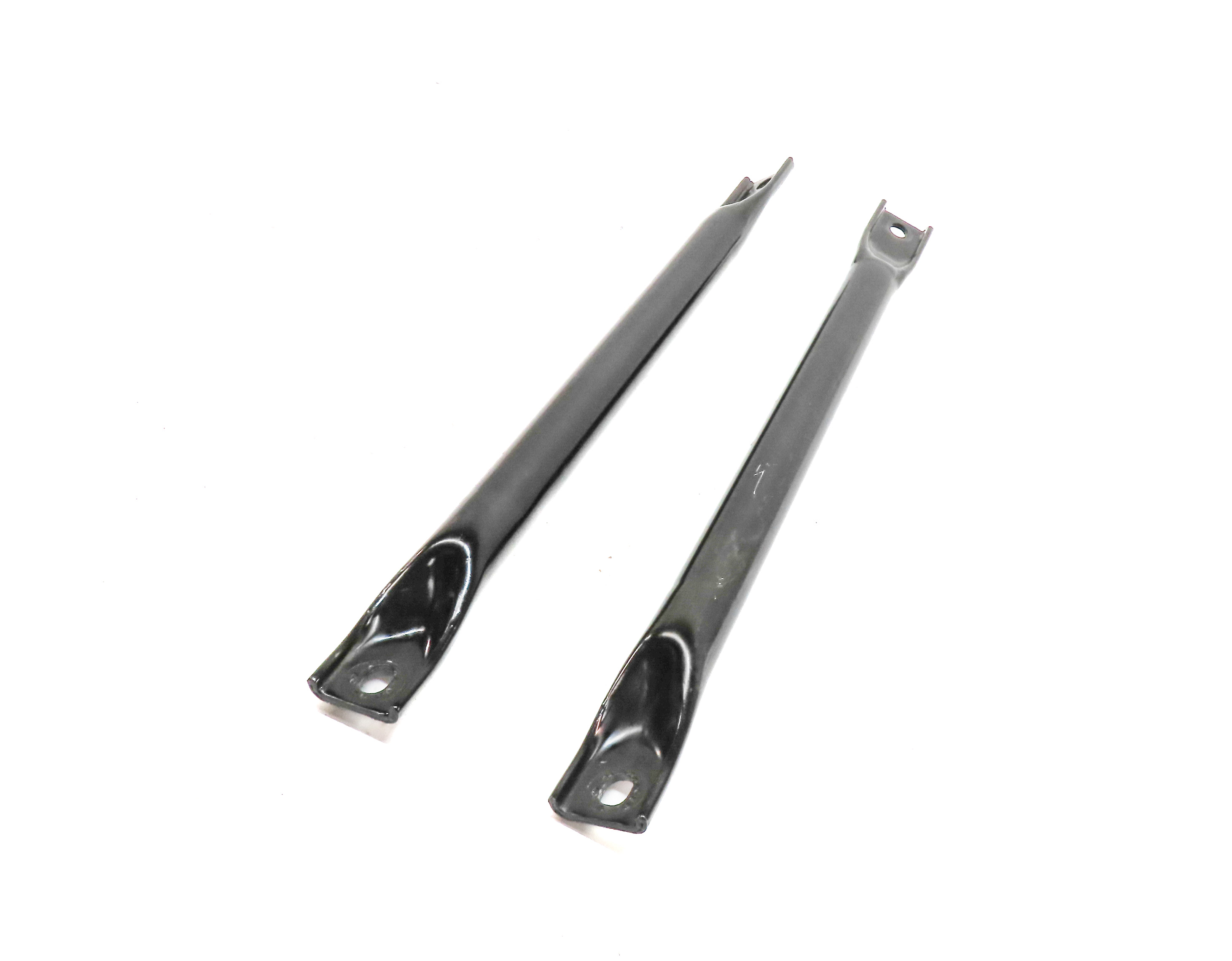 2011 BMW 535I (F10) 3.0L (N55) ENGINE RADIATOR SUPPORT MOUNT BRACE BAR SET/2 — exact item pictured