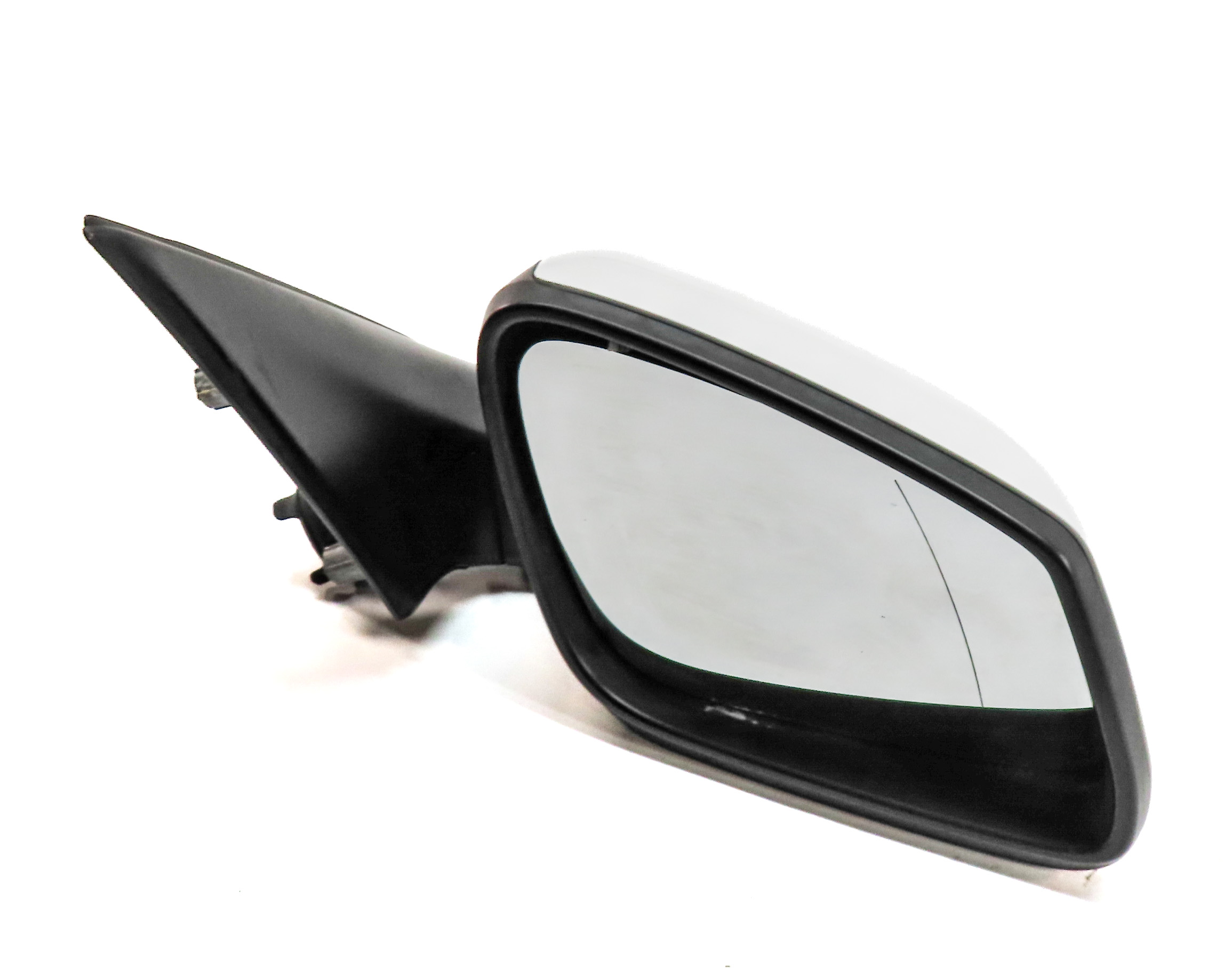 11-12 BMW 528i 535i 550i (F10) RIGHT P-FOLD AUTODIM MEMORY DOOR MIRROR(White) — exact item pictured