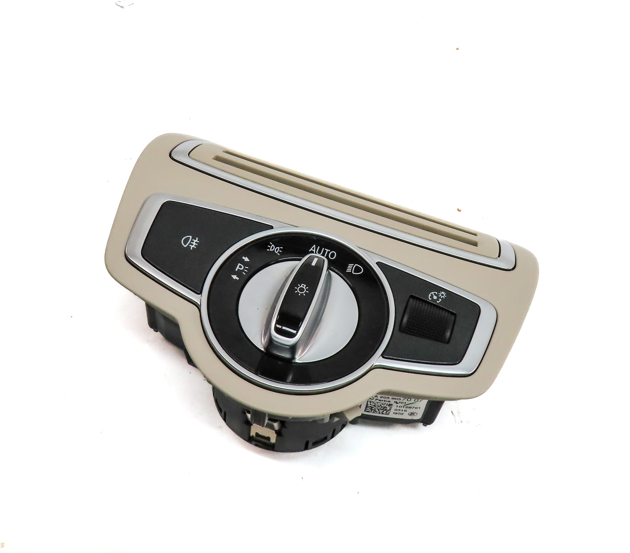 2015-2022 MERCEDES C300 C43 W205 DRIVER HEADLIGHT HEAD LIGHT LAMP SWITCH (BEIGE) — exact item pictured
