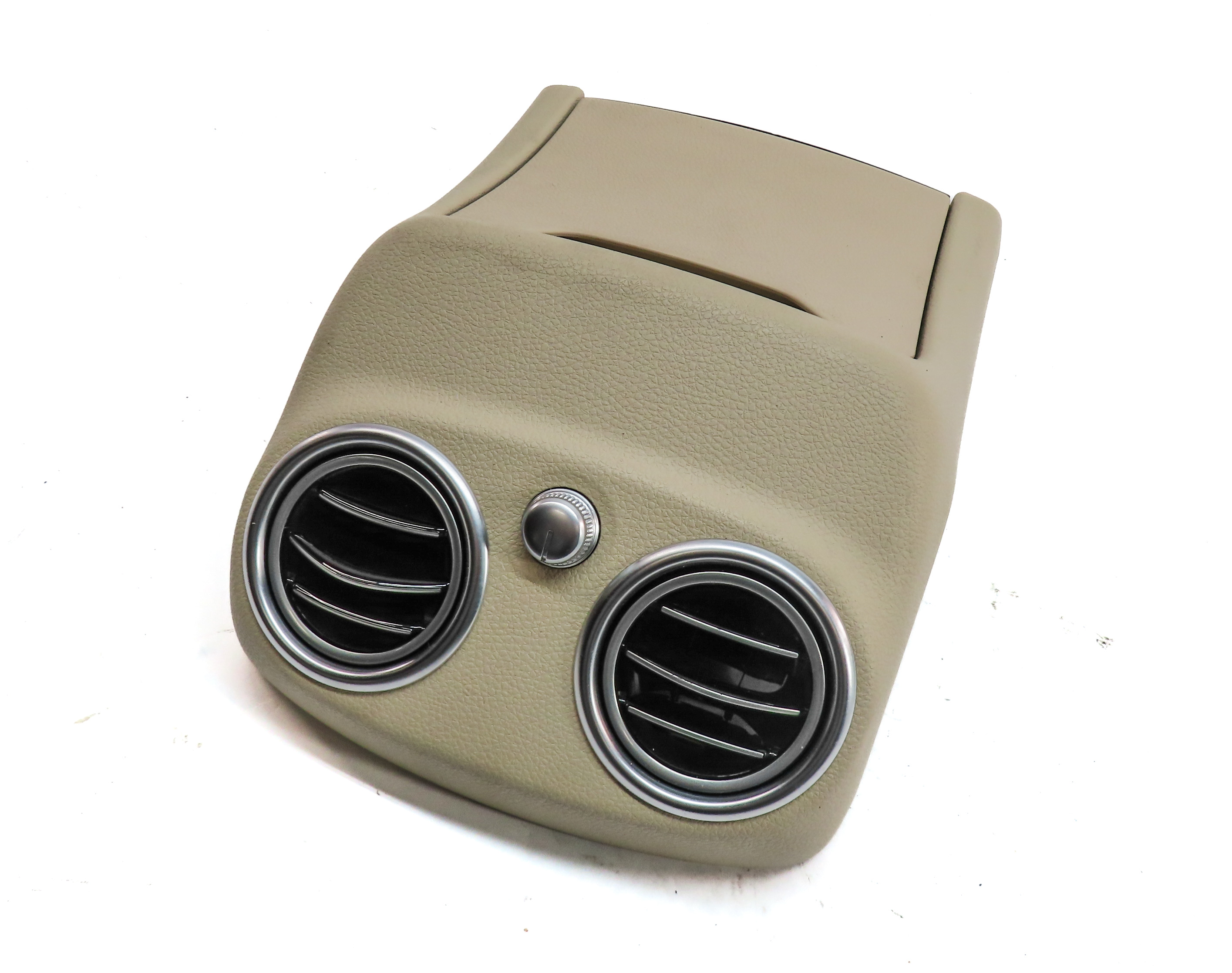 2016 MERCEDES C300 (W205) REAR CENTER CONSOLE HEAT AIR AC VENT w/TRIM (Beige) — exact item pictured