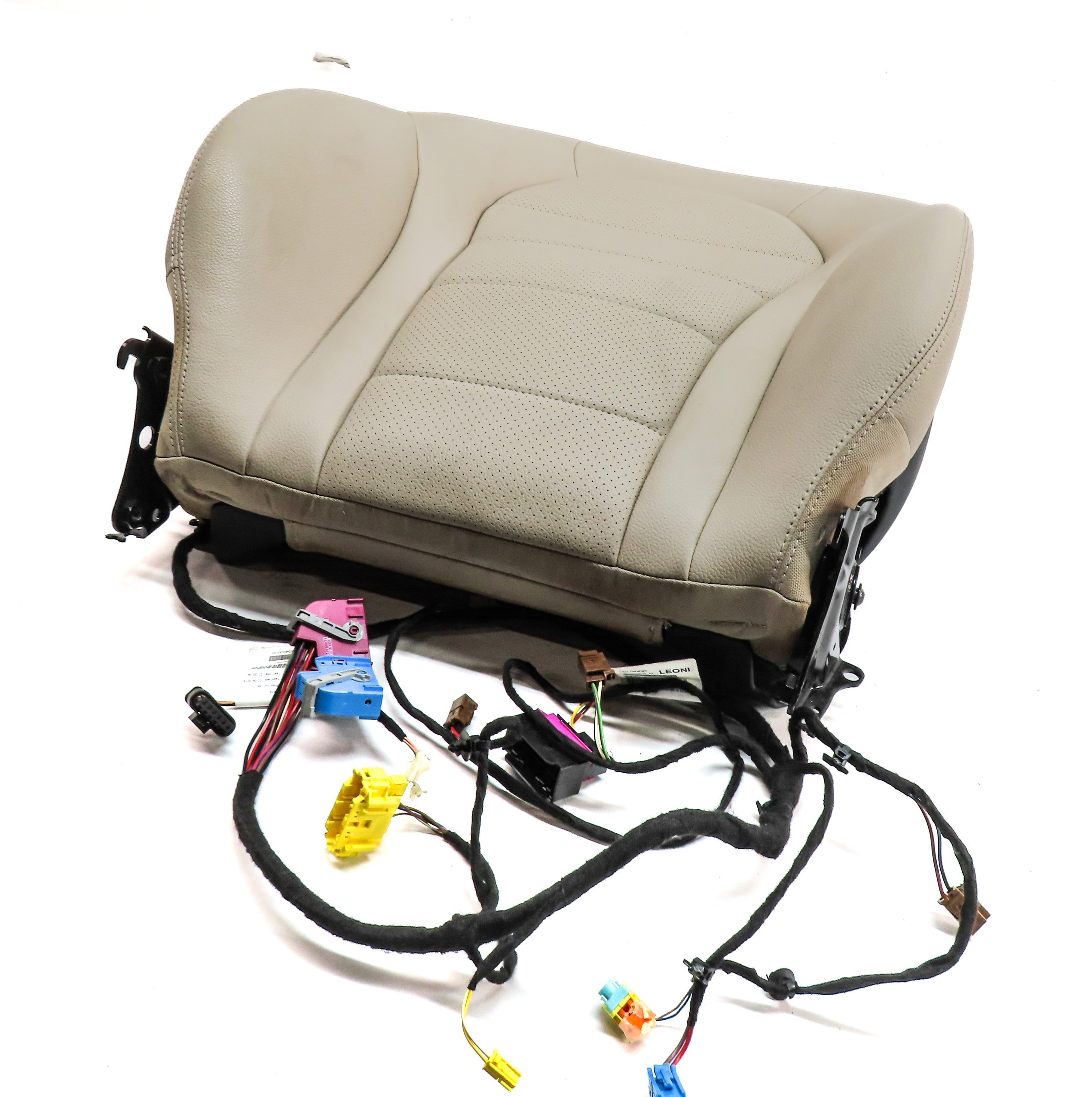 16 MERCEDES C300 W205 FRONT RIGHT PASSENGER UPPER MEMORRY HEAT SEAT BACK (Beige) — exact item pictured