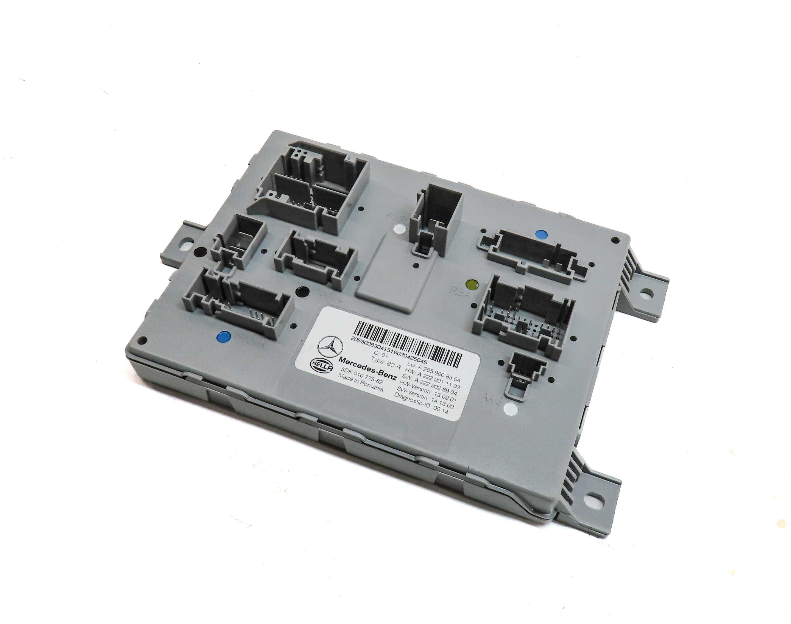 15-16 MERCEDES C300 C350 C400 C450 (W205) REAR SIGNAL ACQUISITON CONTROL MODULE — exact item pictured