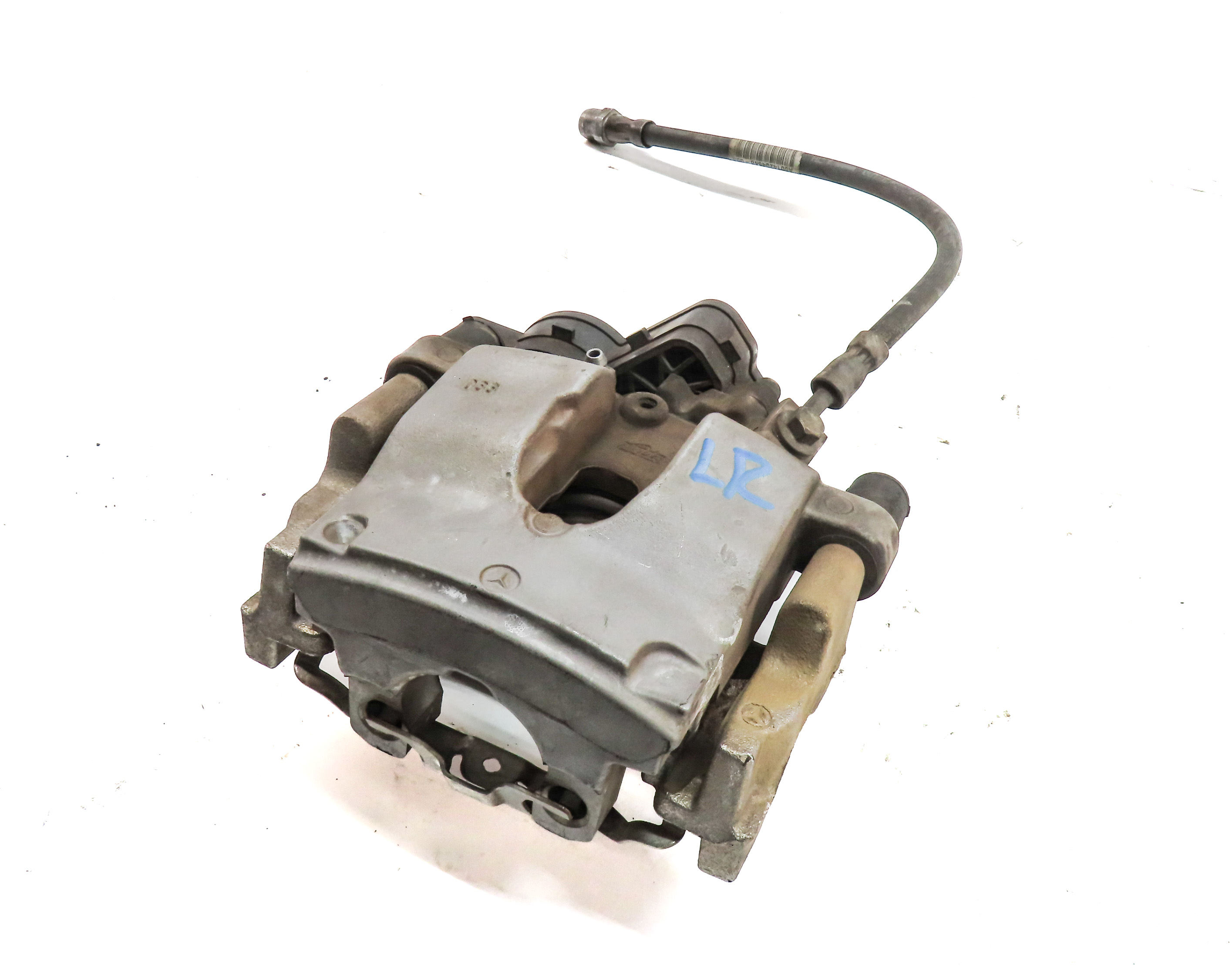 15-21 MERCEDES C-CLASS (W205) REAR LEFT BRAKE CALIPER w/ PARKING BRAKE ACTUATOR — exact item pictured