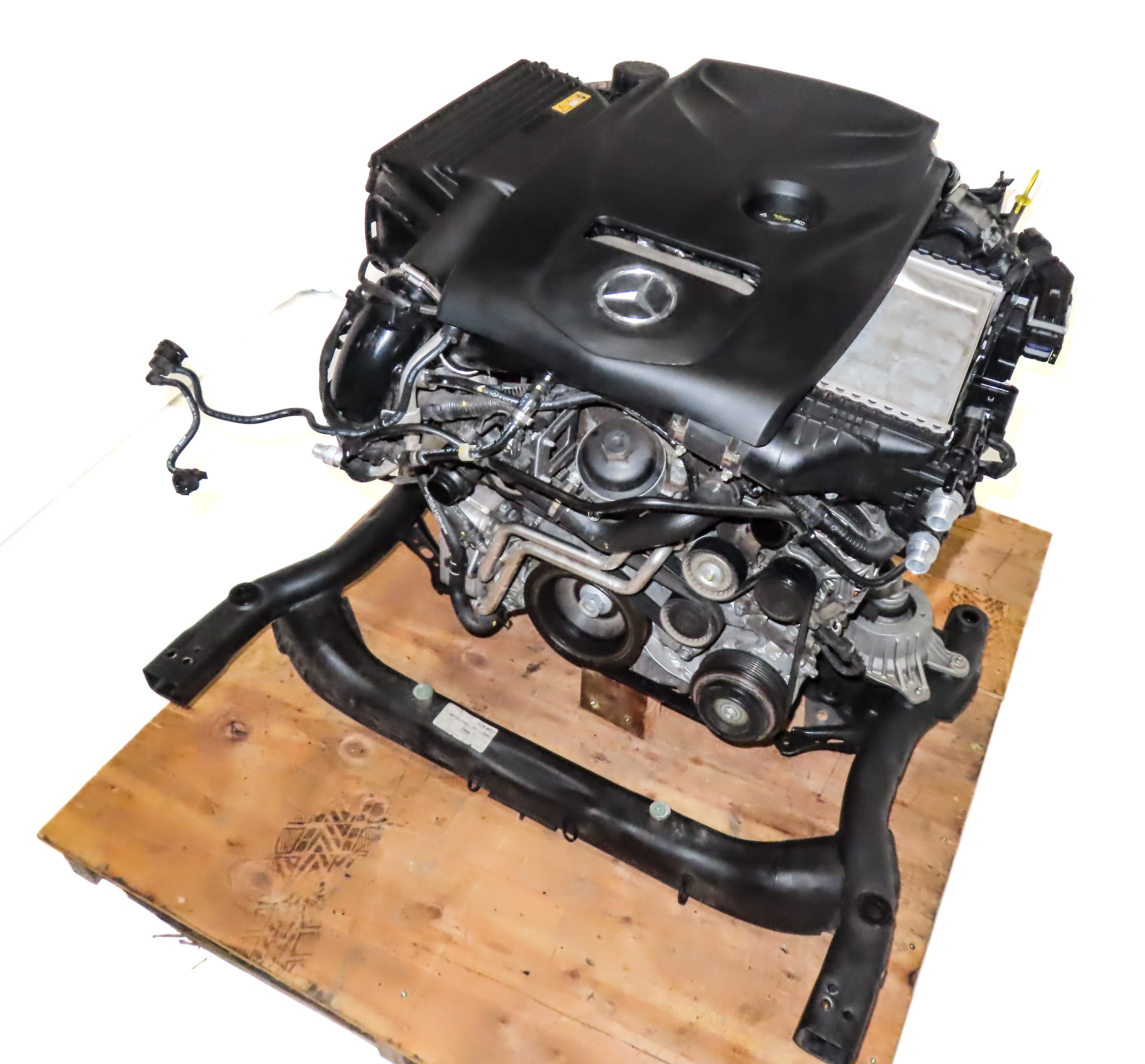 16-17 MERCEDES C300 (W205) RWD 2.0L M274 TURBO ENGINE ASSEMBLY ASE TESTED (65k) — exact item pictured