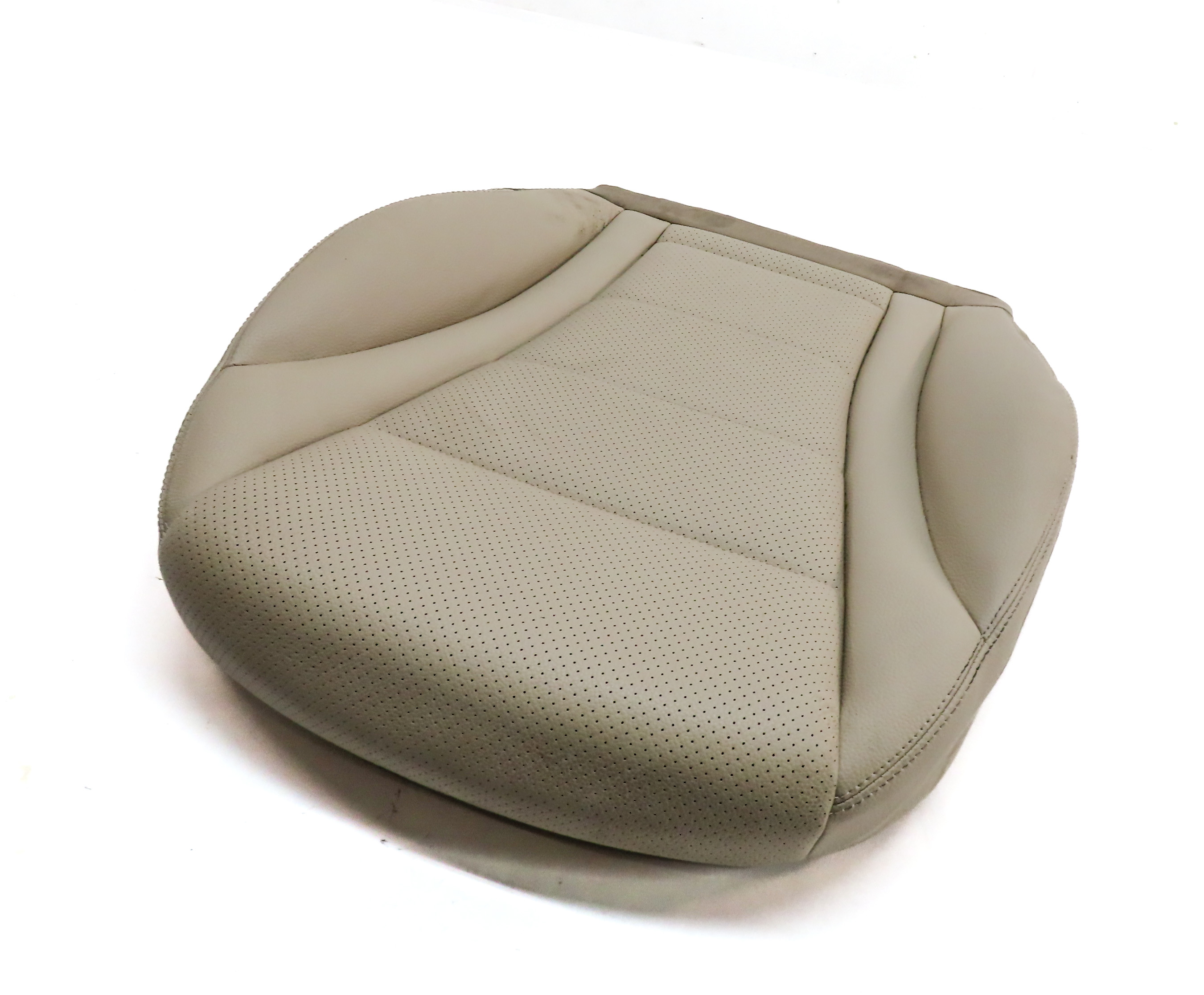 16 MERCEDES C300 W205 FRONT RIGHT PASSENGER LOWER MEMORY HEATED CUSHION (Beige) — exact item pictured