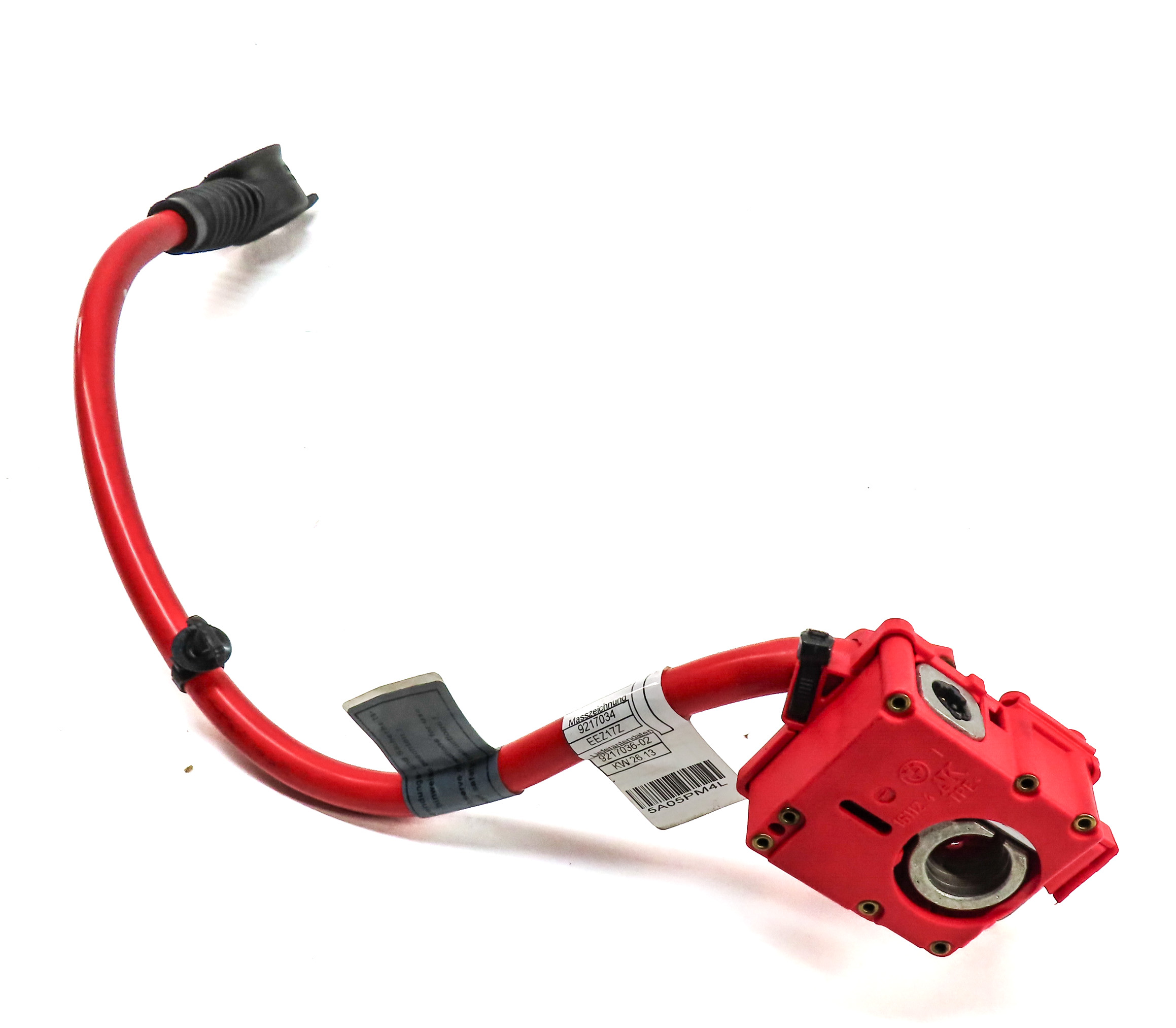 2014 BMW 640I CONVERTIBLE (F12) 3.0L (N55) ENGINE POSTIVE BETTERY TERMINAL CABLE — exact item pictured