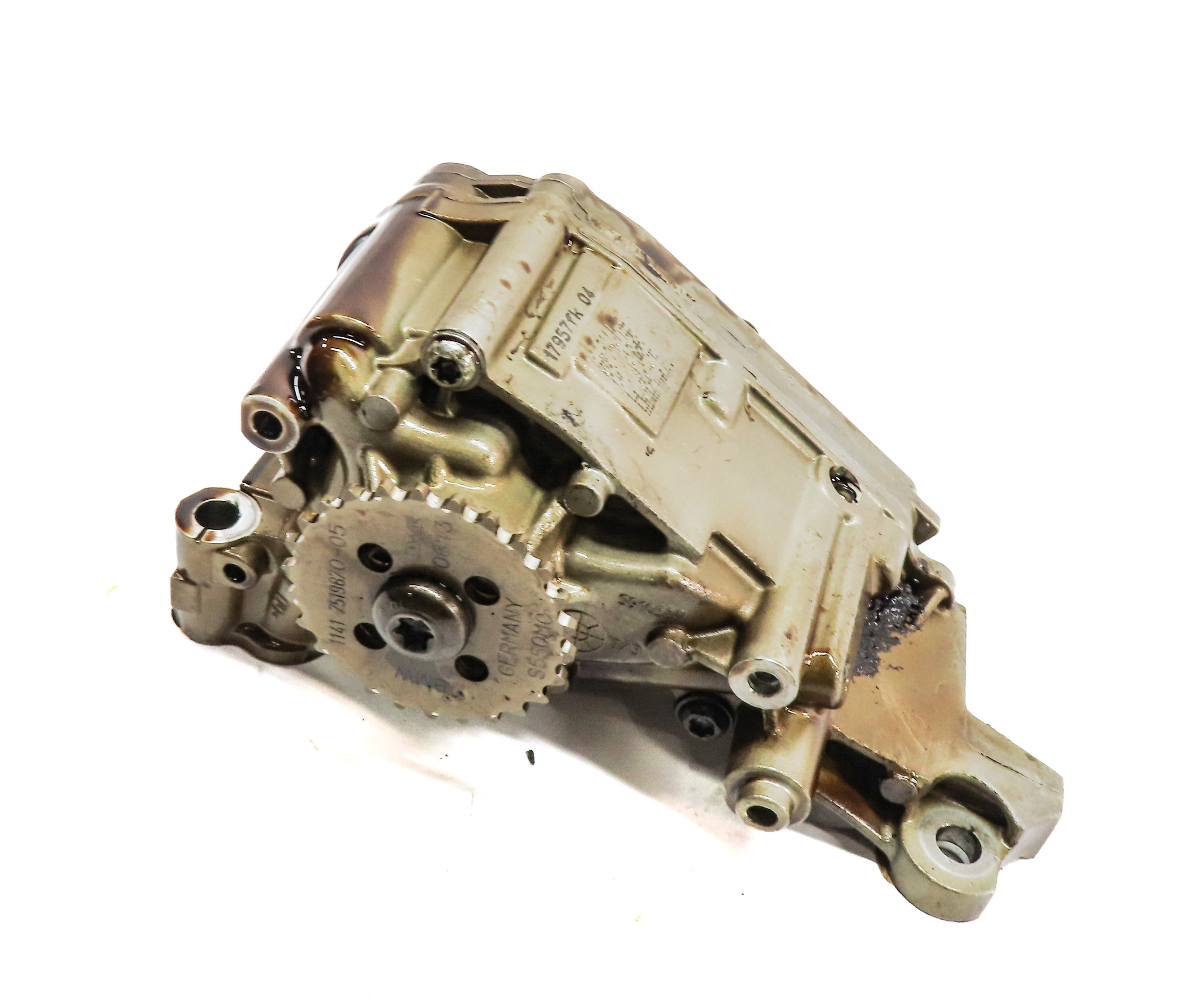 2014 BMW 640I CONVERTIBLE (F12) 3.0L (N55) ENGINE MOTOR OIL FLUID PUMP ASSEMBLY — exact item pictured