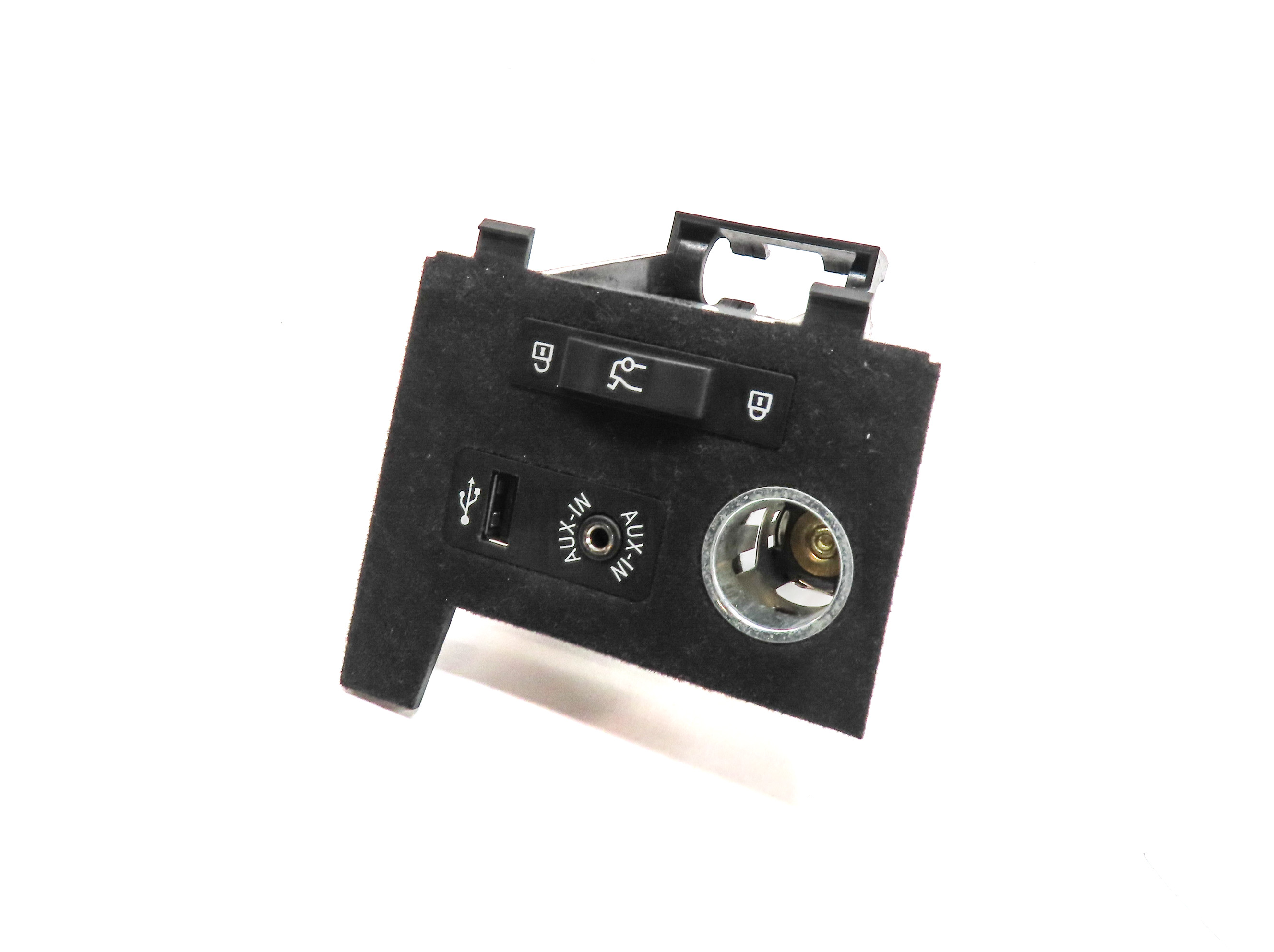 14 BMW 640I CONVERTIBLE F12 12V POWER SOCKET AUX IN USB JACK TRUNK RELEASE PANEL — exact item pictured