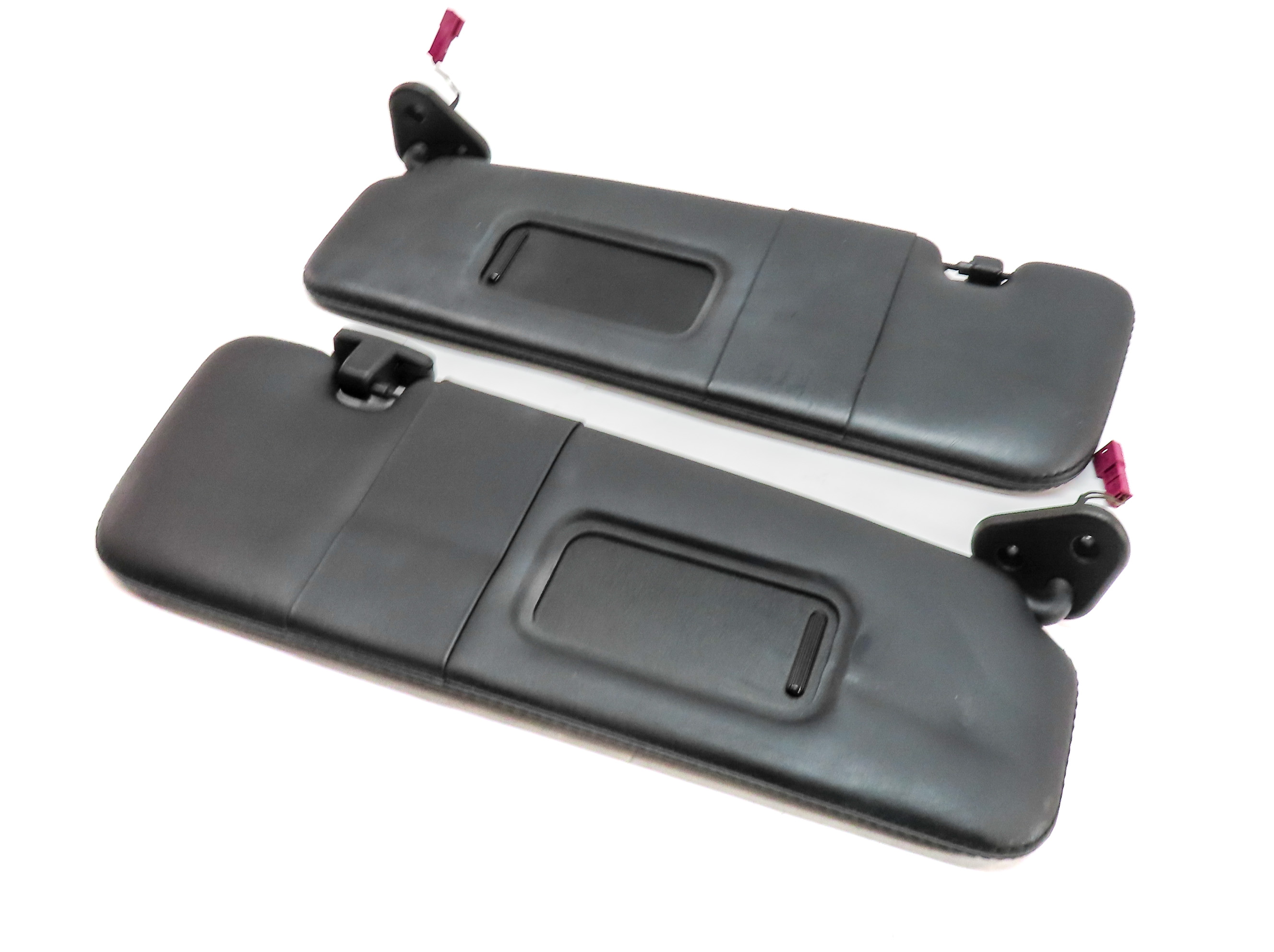 12-18 BMW 640i 650i M6 F06 F12 CONVERTIBLE FRONT LEFT & RIGHT SUNVISOR SET/2 — exact item pictured