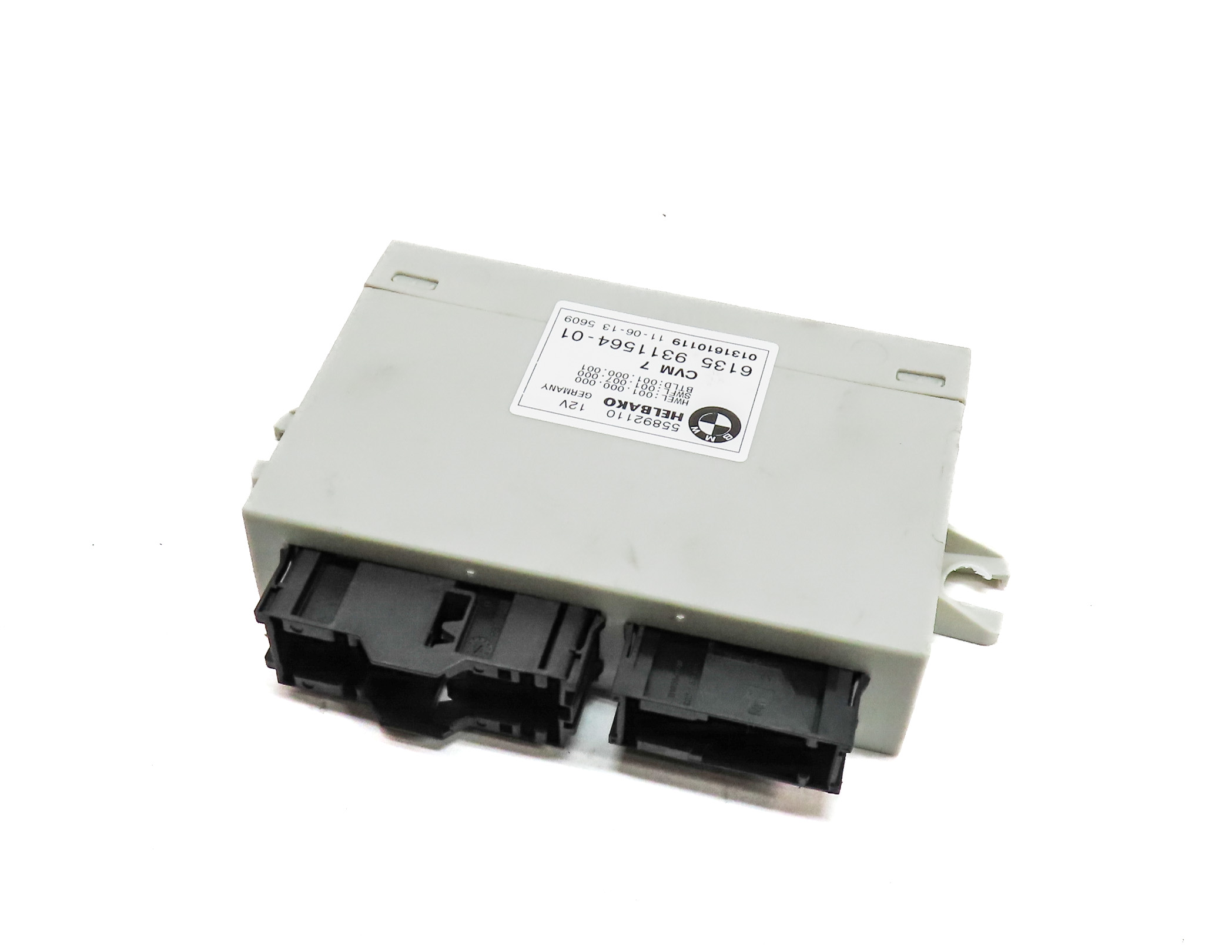 2012-2019 BMW 6-SERIES M6 (F12) CONVERTIBLE TOP ROOF CONTROL MODULE COMPUTER — exact item pictured