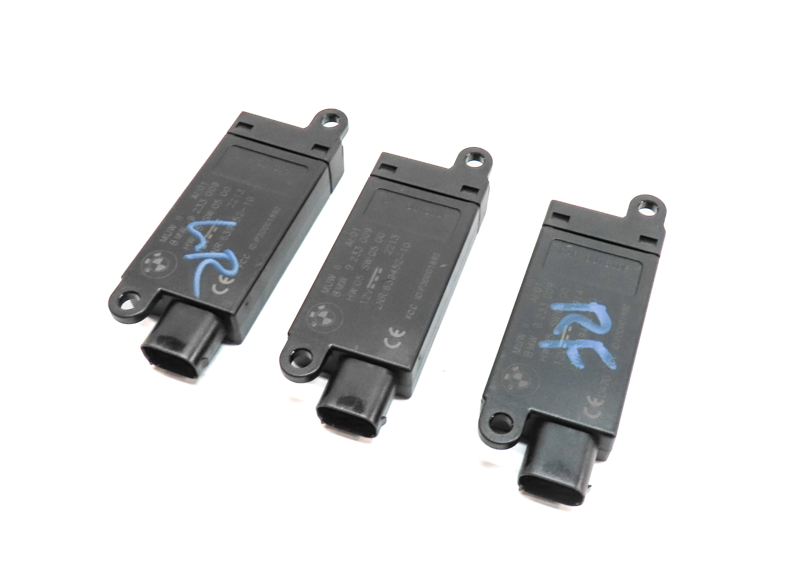 2014 BMW 640I CONVERTIBLE (F12) SECURITY ANTI THEFT ALERT ALARM SENSOR SET/3 — exact item pictured