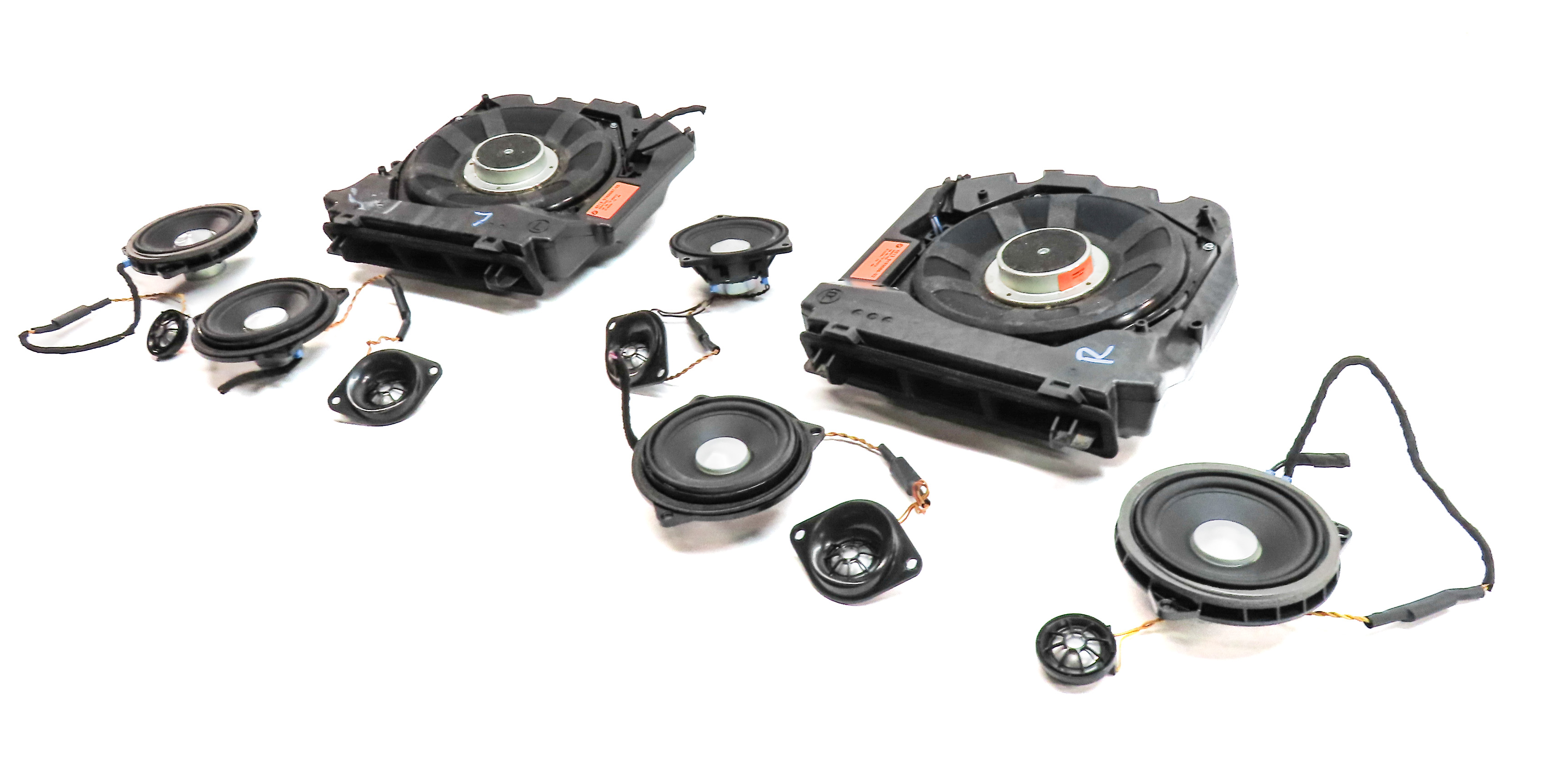 2014 BMW 640I CONVERTIBLE (F12) HARMAN KARDON AUDIO SOUND SYSTEM SPEAKER SET/12 — exact item pictured