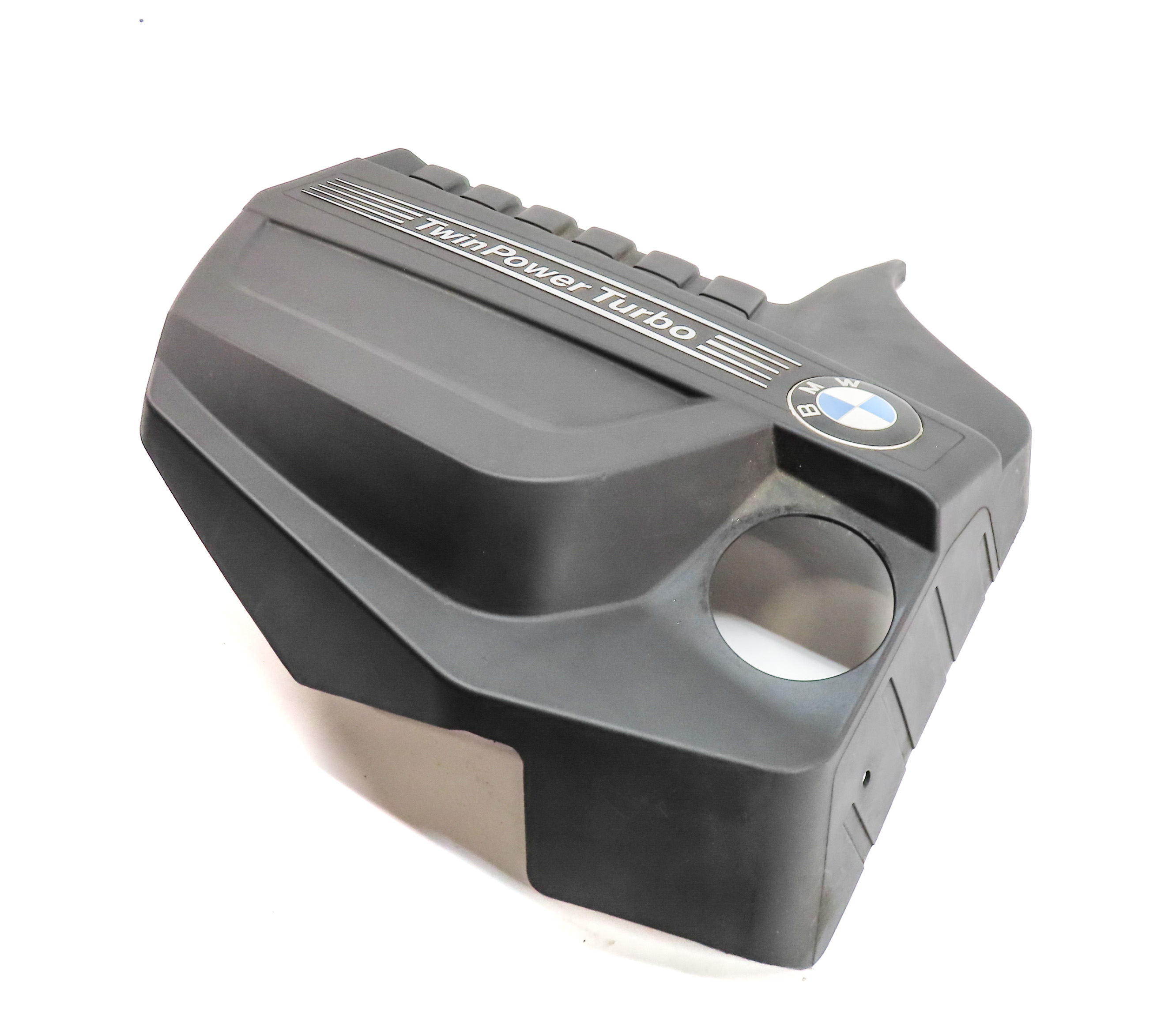 11-18 BMW 535i 640i 740i X3 X5 X6 (F10 F07 F01) 3.0L TURBO N55 ENGINE COVER TRIM — exact item pictured