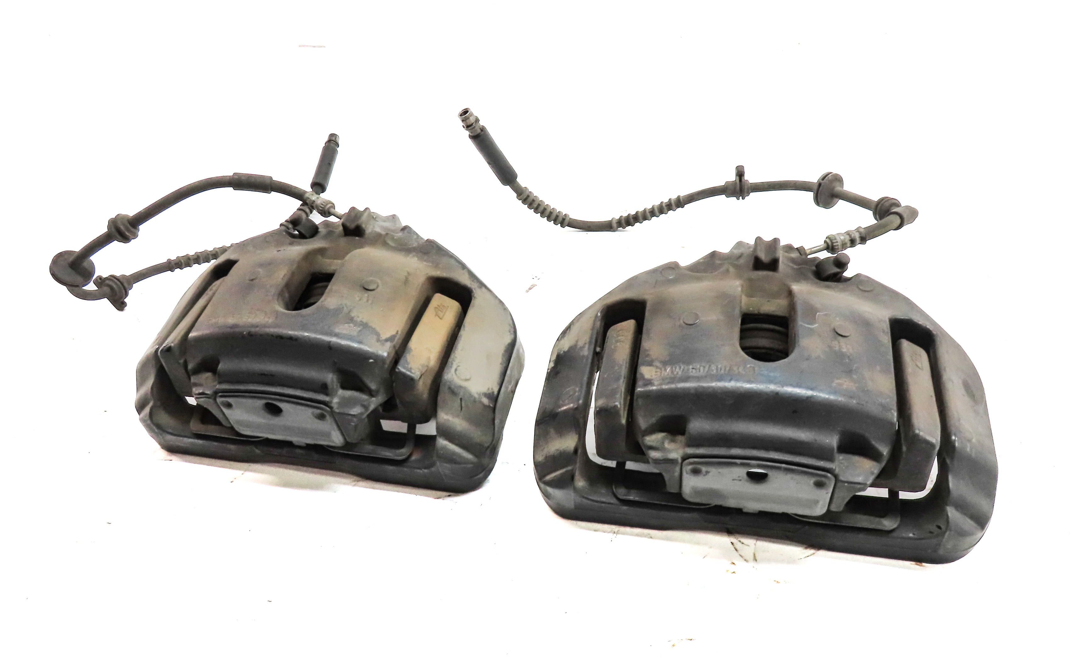2012-2019 BMW 640i F06 F13 FRONT LEFT & RIGHT M SPORT BRAKE CALIPER SET 2 — exact item pictured