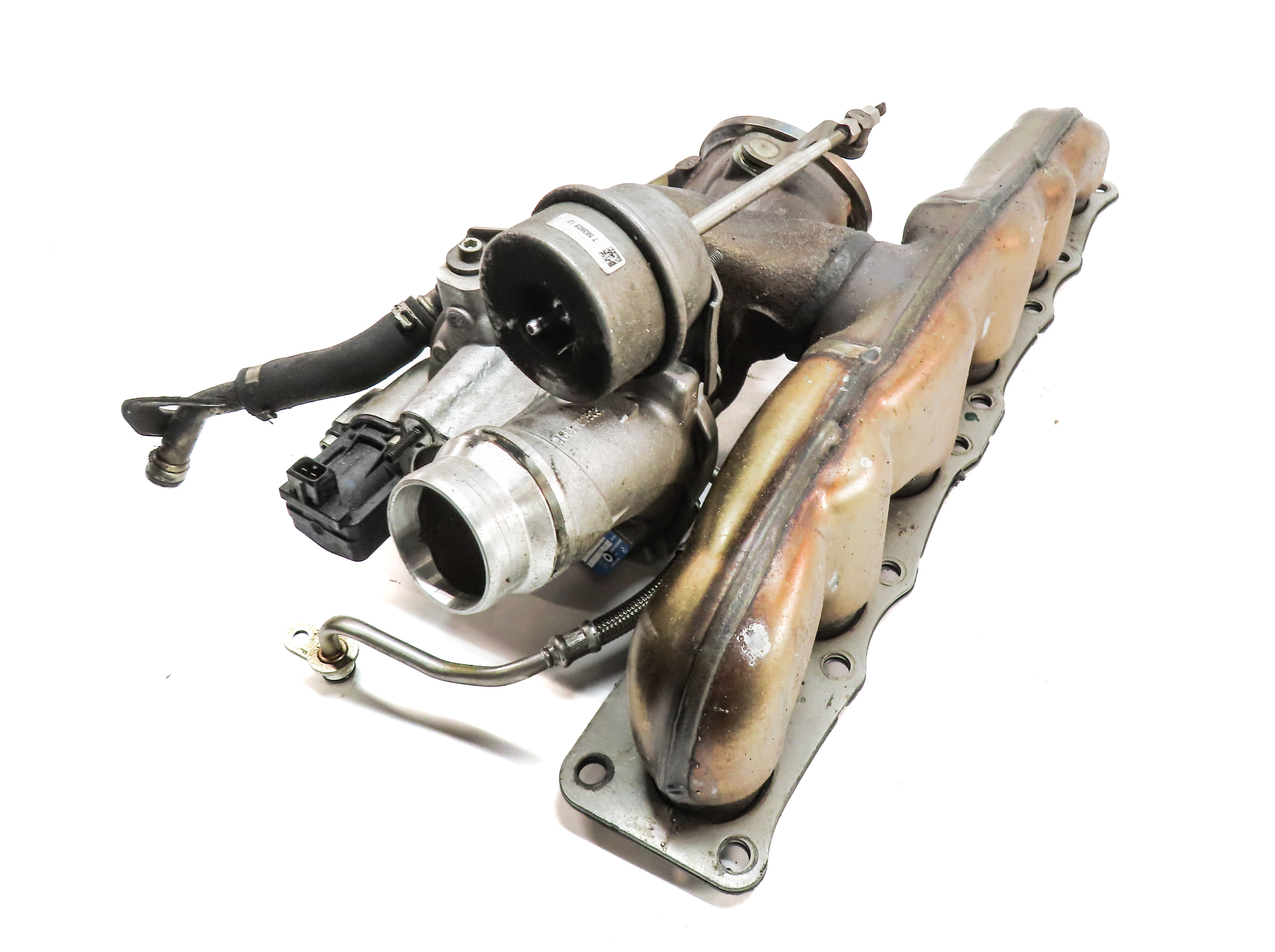 11-15 BMW 535i 535iGT 640i 740i (F01 F06 F07 F10) 3.0L N55 TURBO TURBOCHARGER — exact item pictured