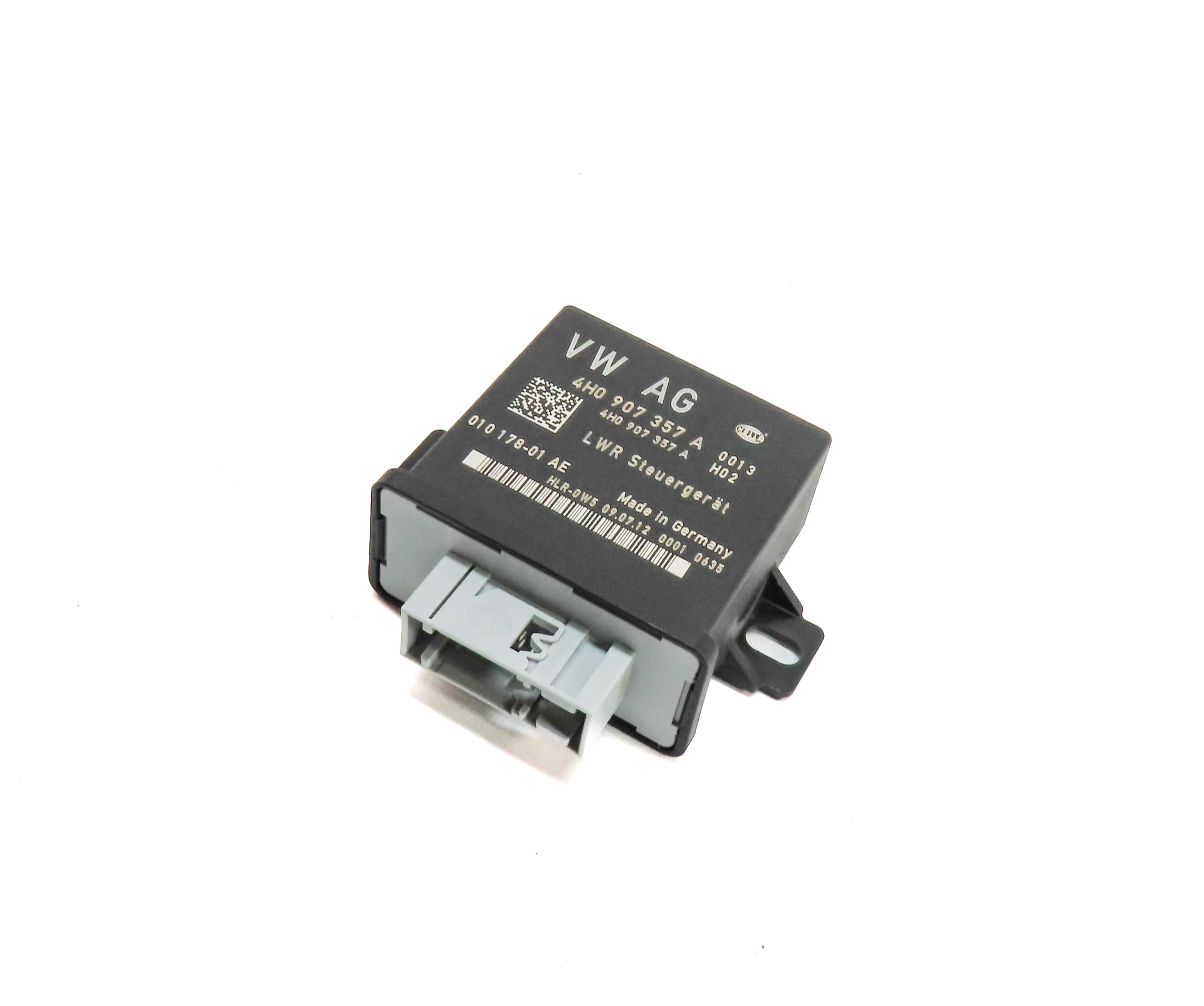 2013 AUDI A6 (C7) XENON HEADLIGHT RANGE CONTROL MODULE 4H0907357B — exact item pictured