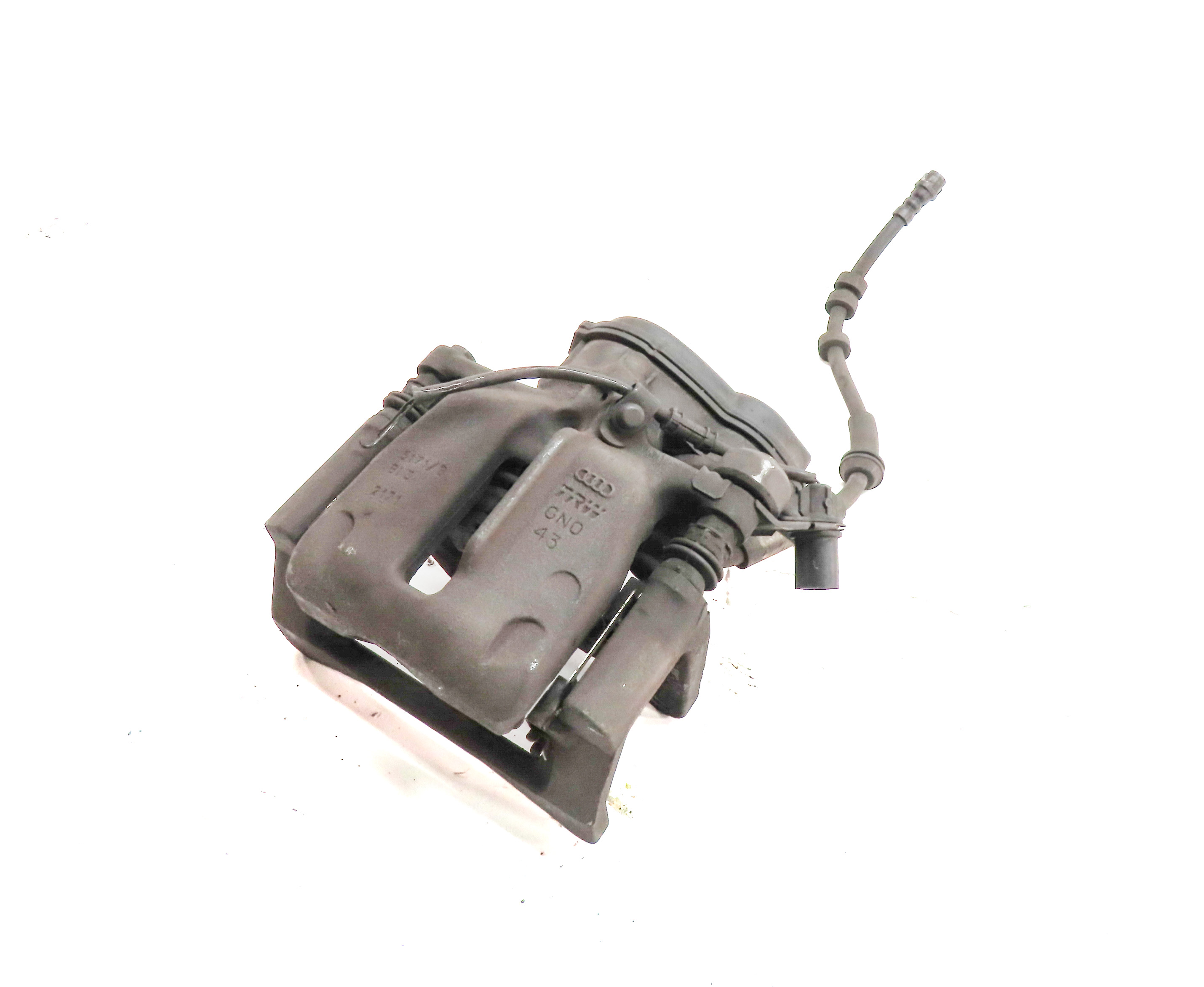 2012-2017 AUDI A6 A7 (C7) REAR LEFT DRIVER DISC BRAKE CALIPER (330mm ROTOR) — exact item pictured