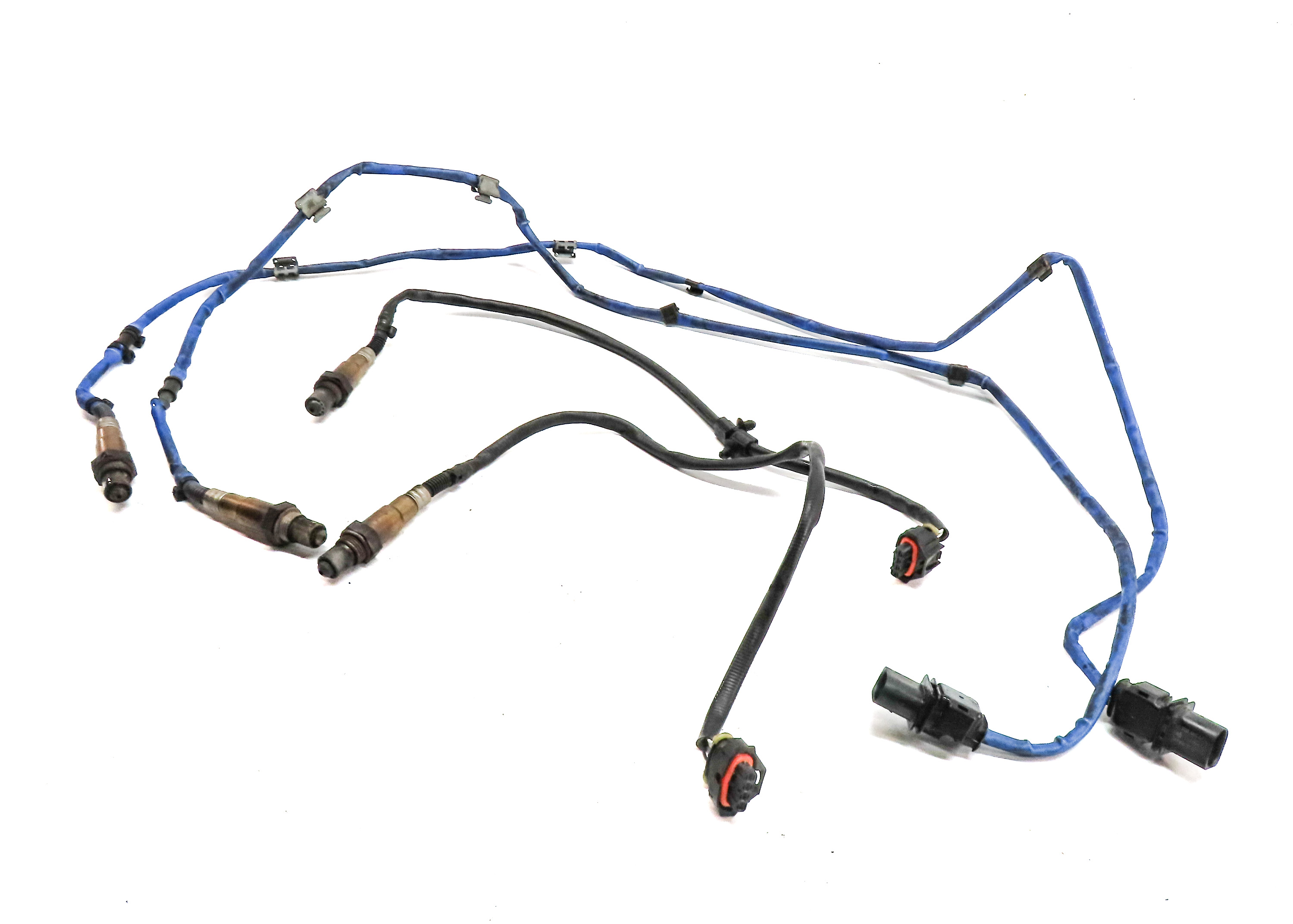 2008 PORSCHE CAYENNE (957) 4.8L M48 PRE POST CAT O2 OXYGEN SENSOR SET-4 — exact item pictured