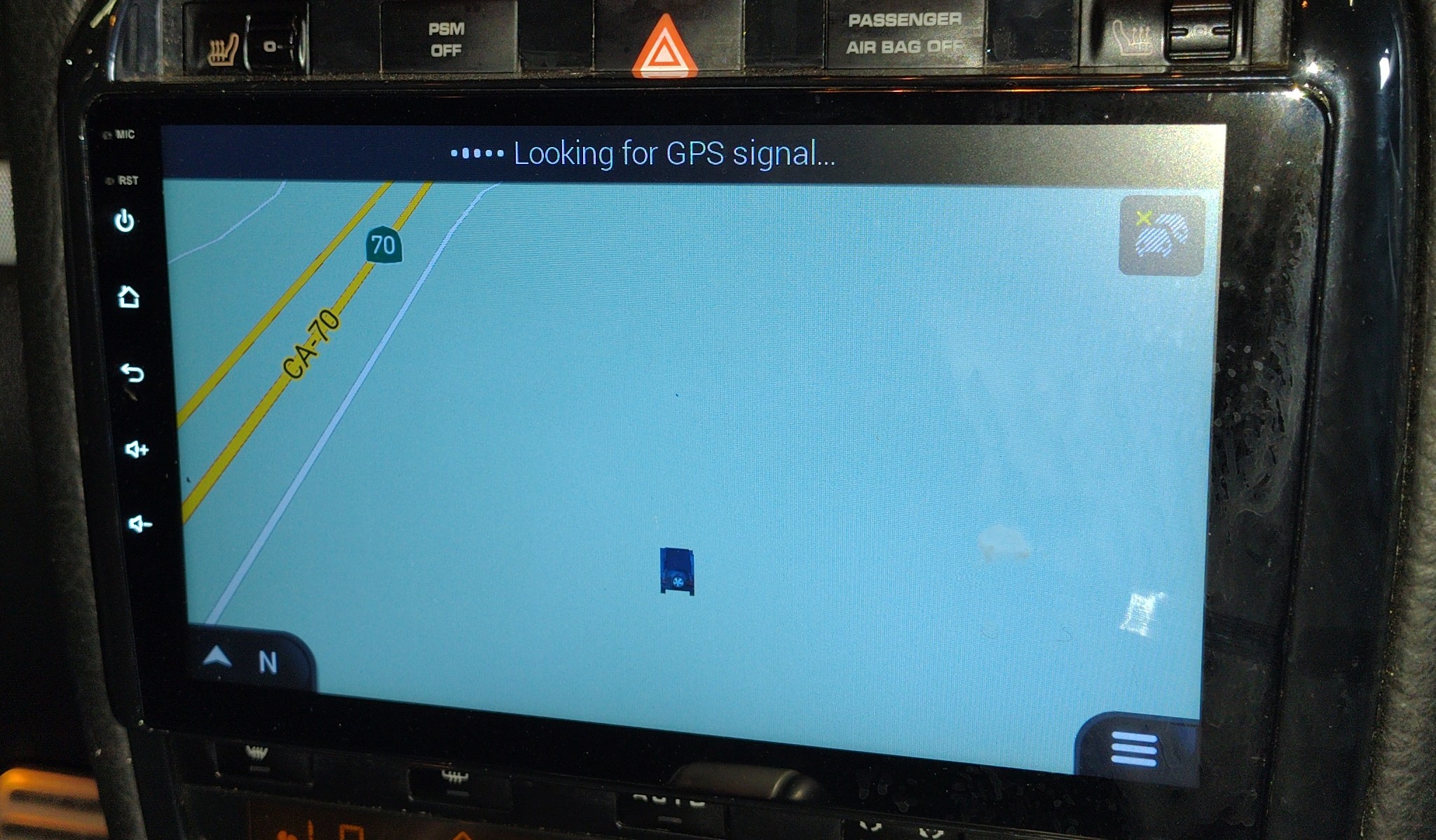 ANDROID AUDIO DOUBLE DIN WiFi BT FM CARPLAY GPS NAVIGATION STEREO 10.1" DISPLAY — exact item pictured