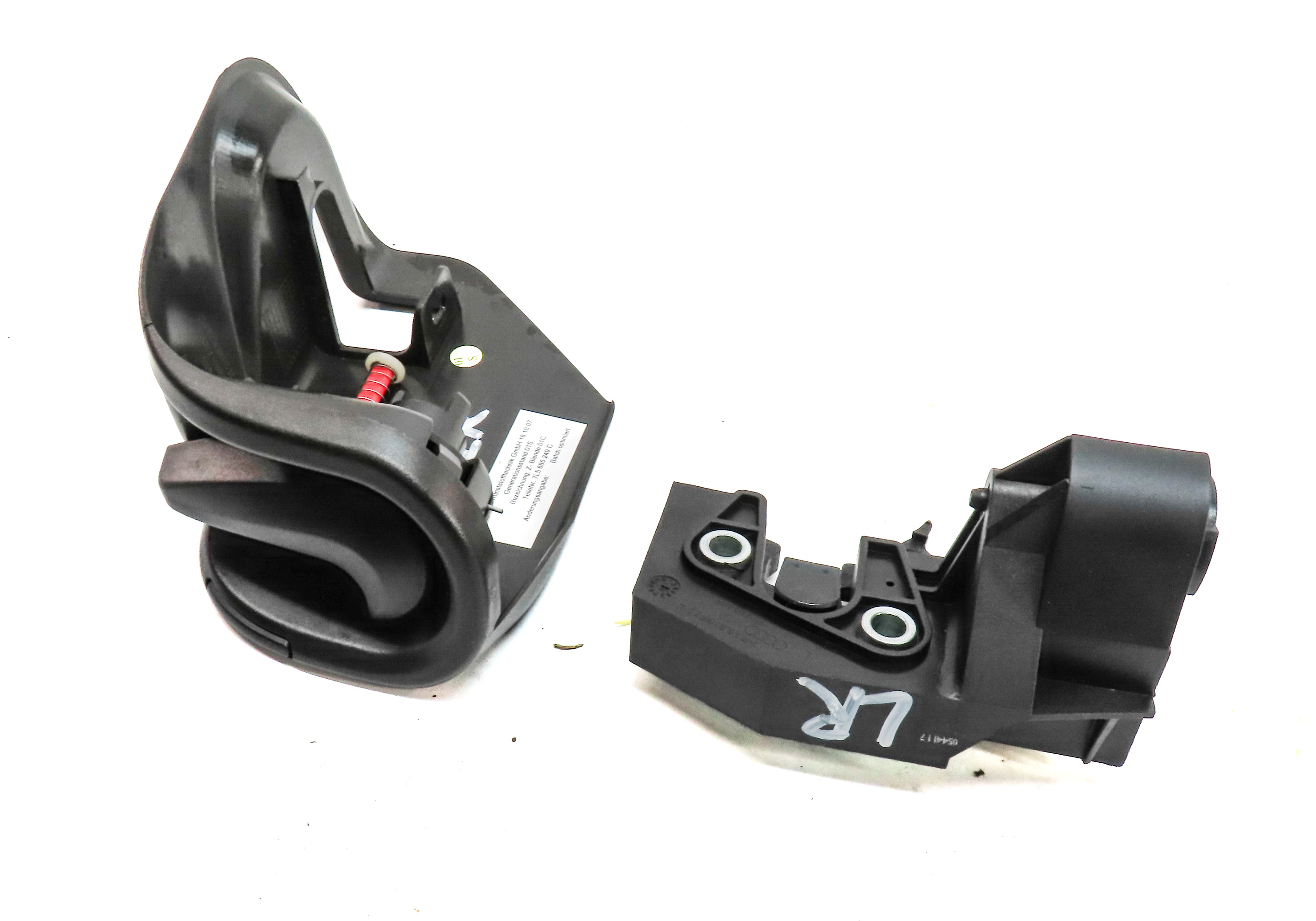 2008 PORSCHE CAYENNE (957) REAR LEFT FOLDING SEAT RELEASE SWITCH & LATCH — exact item pictured