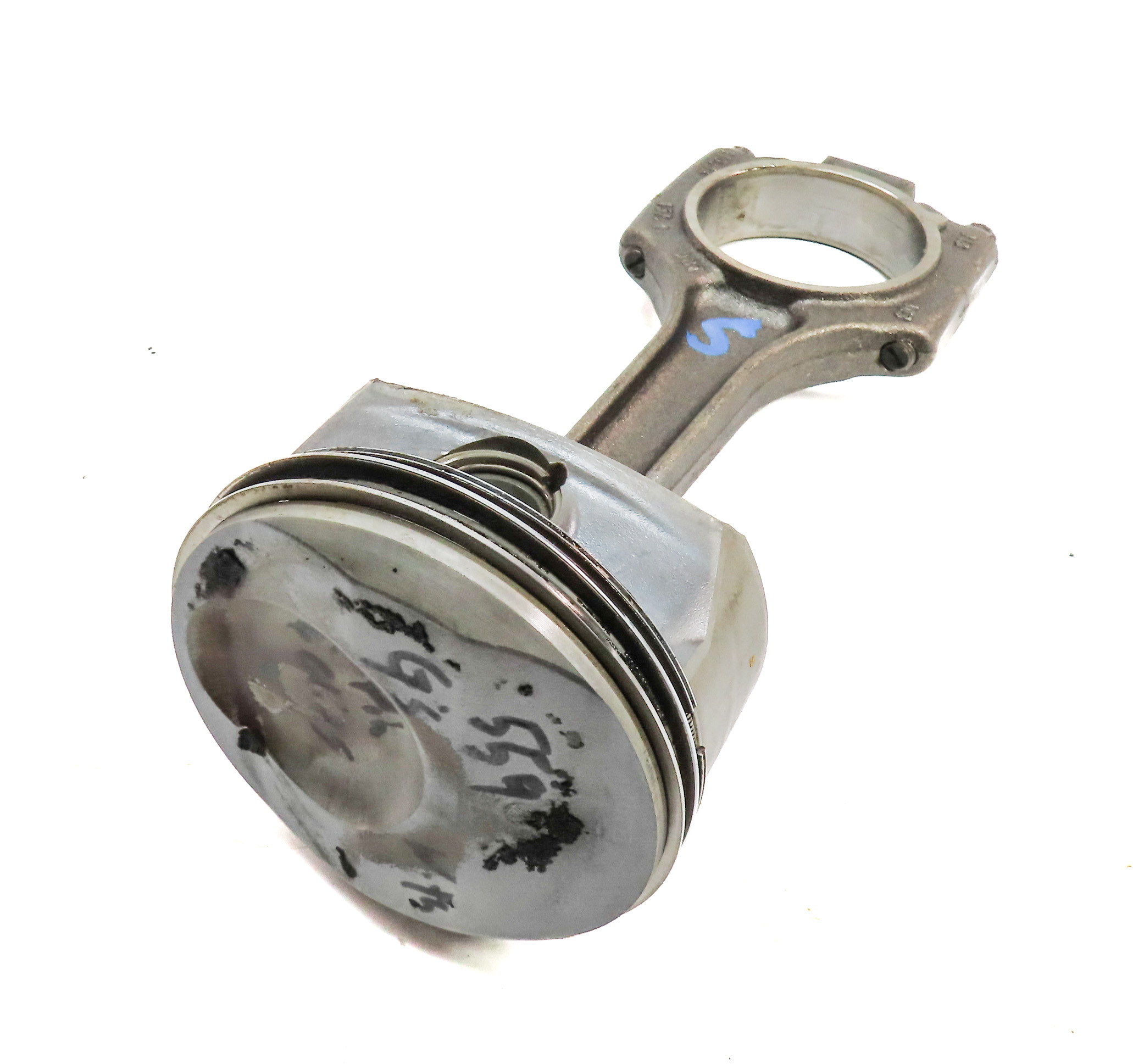 2008-2014 PORSCHE CAYENNE PANAMERA (957 970) 4.8L M48 N/A LEFT PISTON w/ ROD — exact item pictured